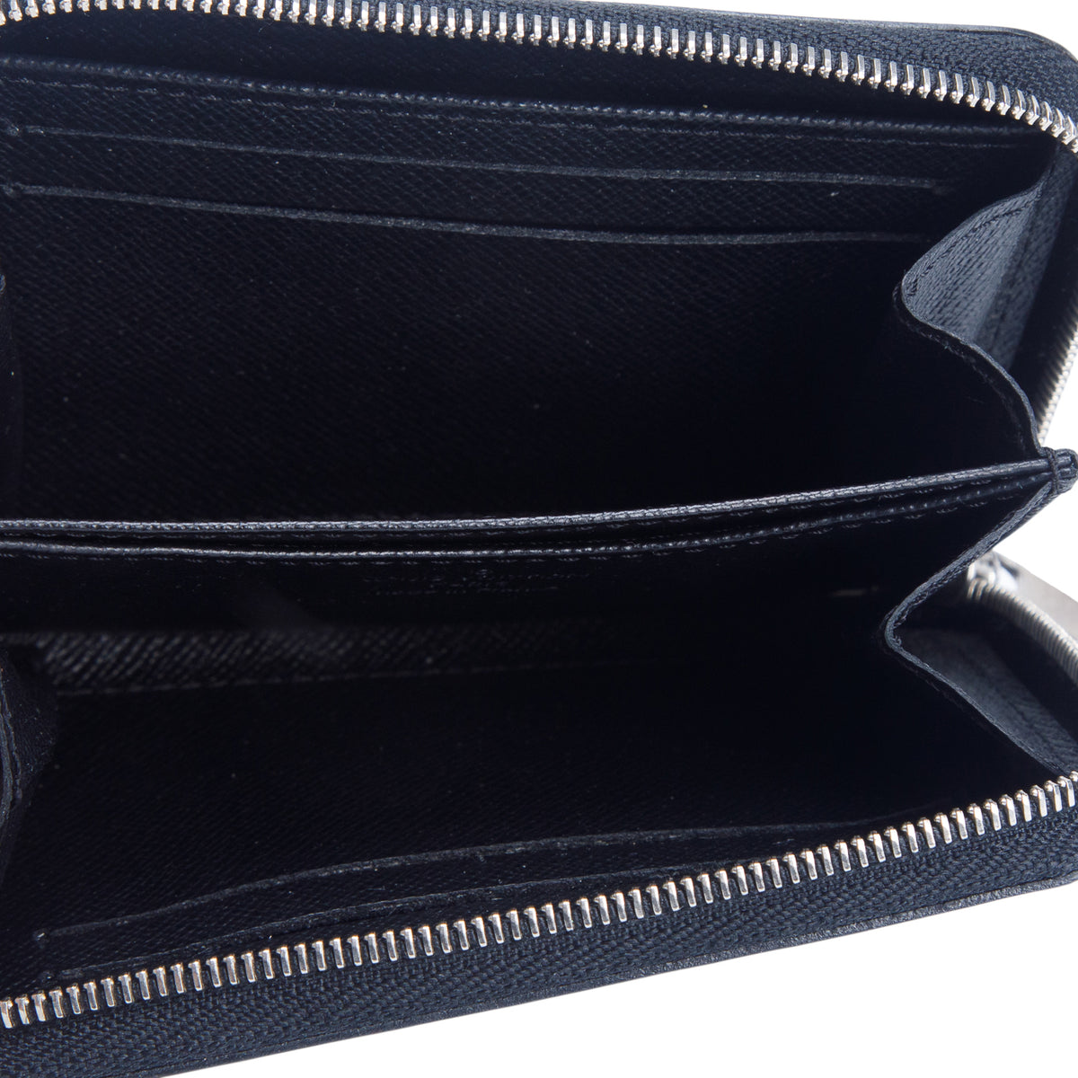 Louis Vuitton Black Epi Electric Leather Zippy Coin Purse