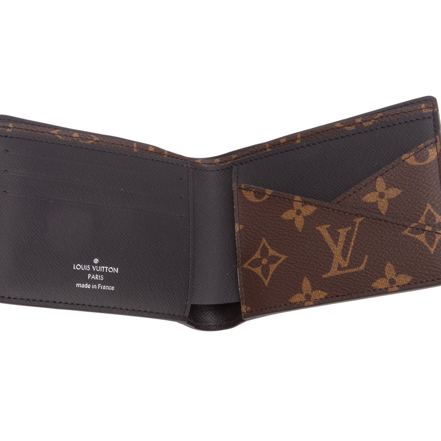 Louis Vuitton 2021 Monogram Macassar Multiple Wallett w/ Box & Receipt