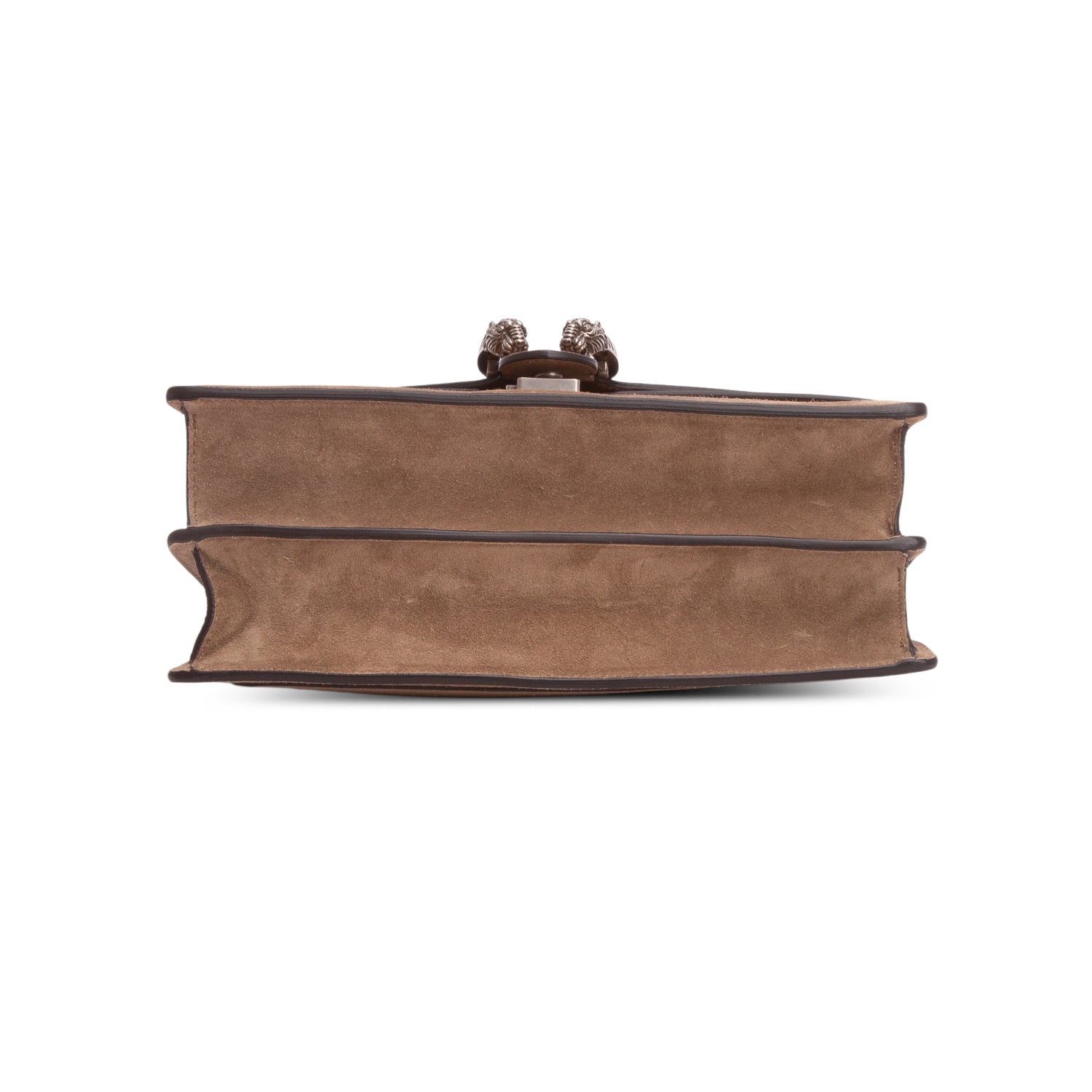 Gucci Brown Suede Medium Dionysus Shoulder Bag w/ Box