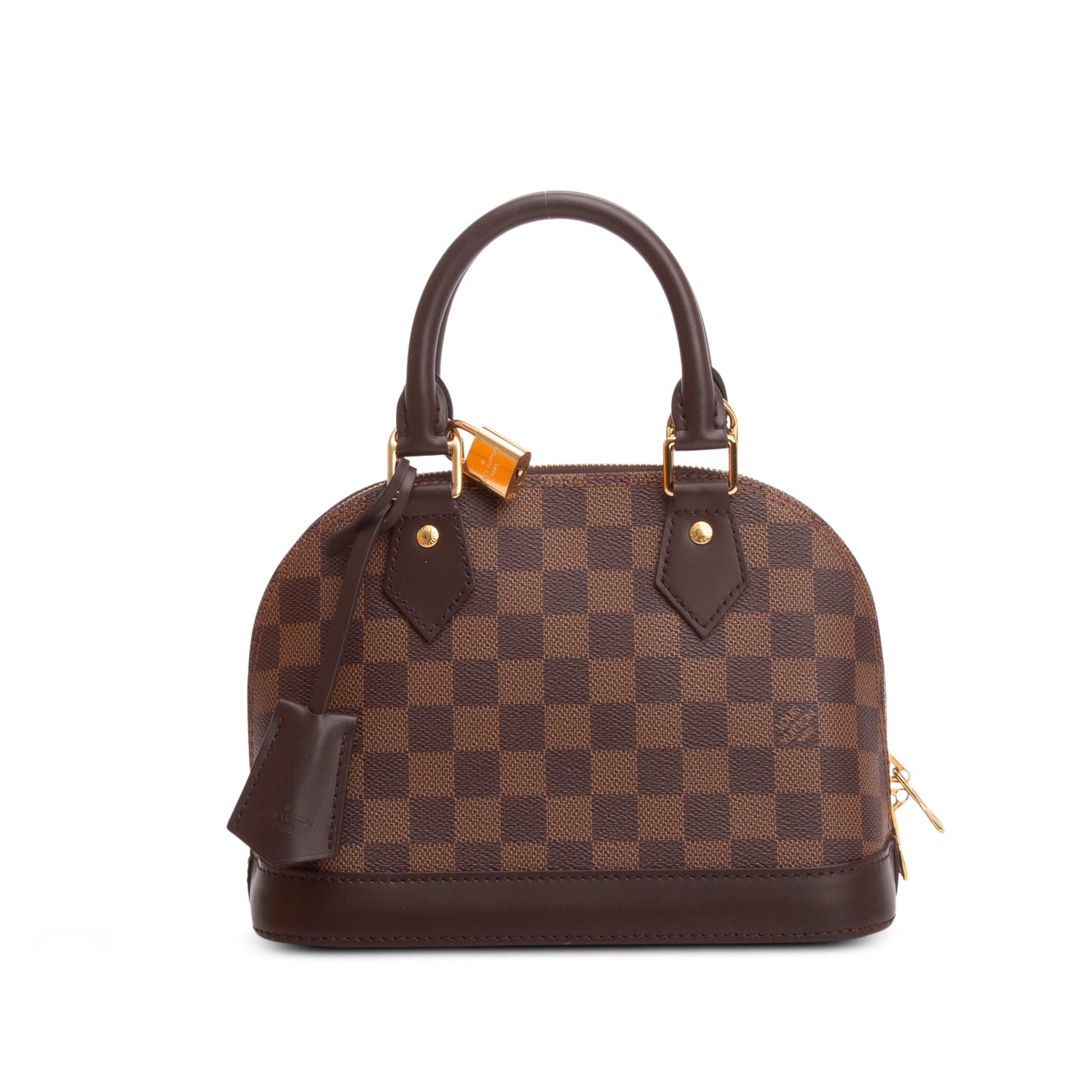 Louis Vuitton Damier Ebene Alma BB w/ Box & Strap