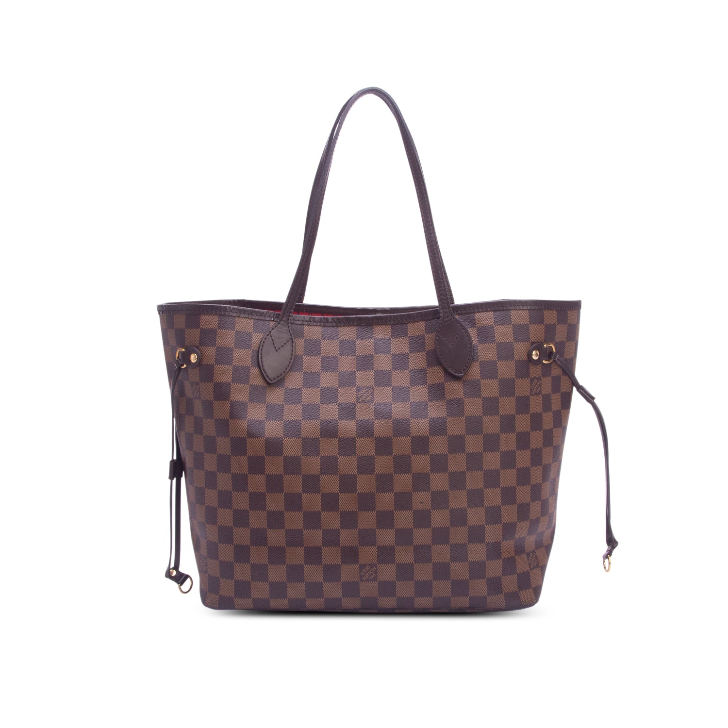 Louis Vuitton Damier Ebene Neverfull MM w/ Pouch