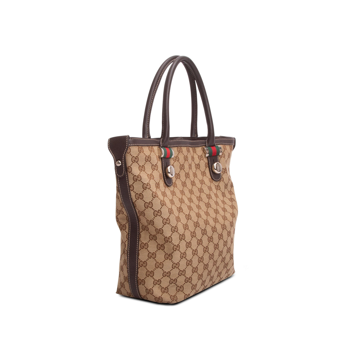 Gucci Monogram Medium Match Ball Tote