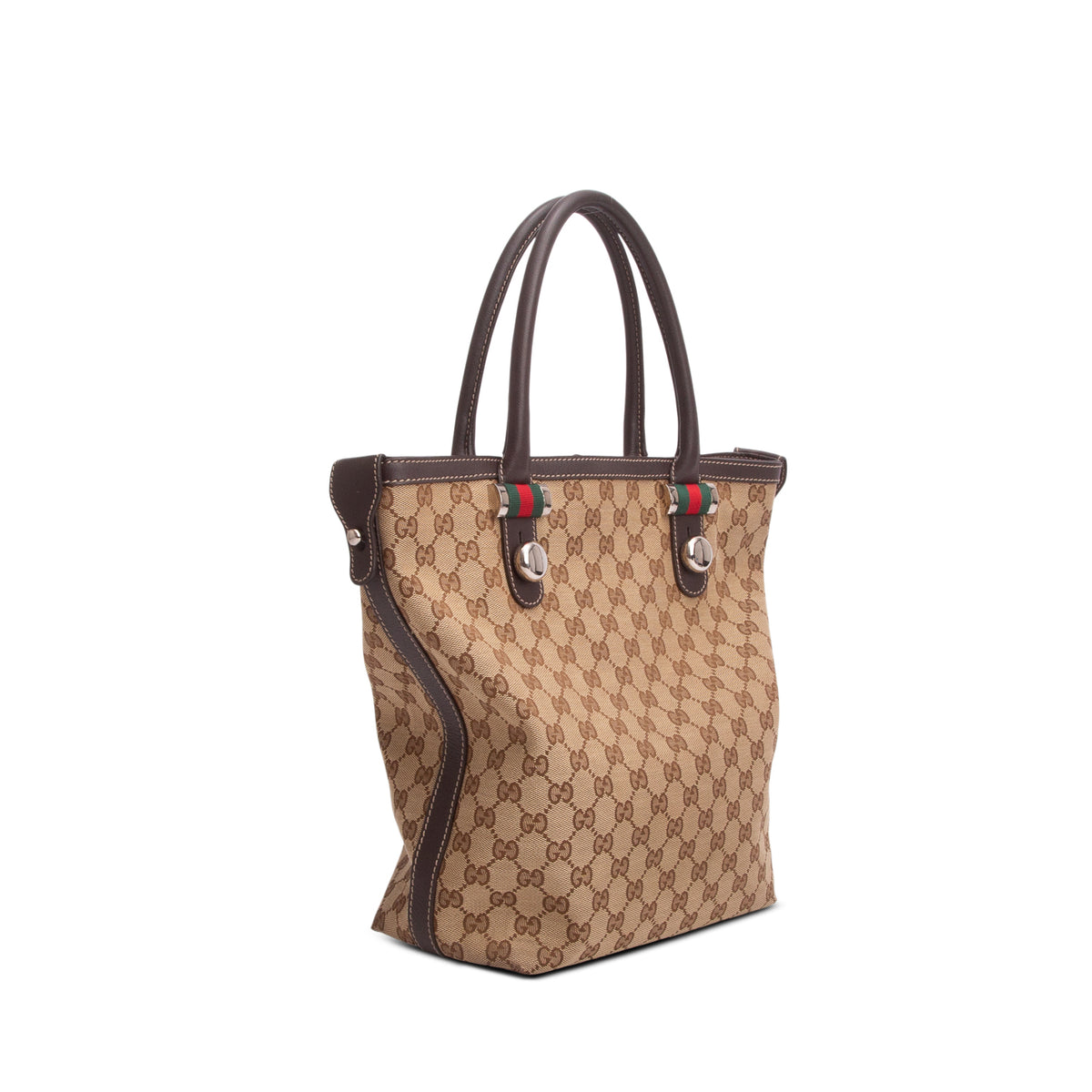 Gucci Monogram Medium Match Ball Tote