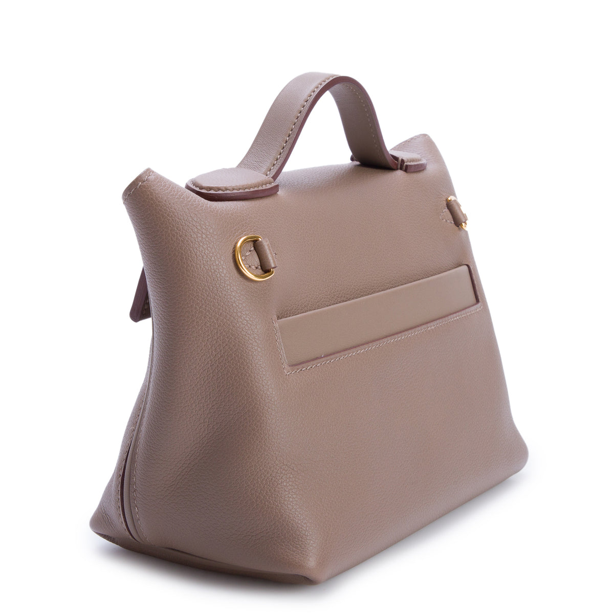 Hermes 2023 Etoupe Evercolor Swift 24/24 21 w/ Box & Strap