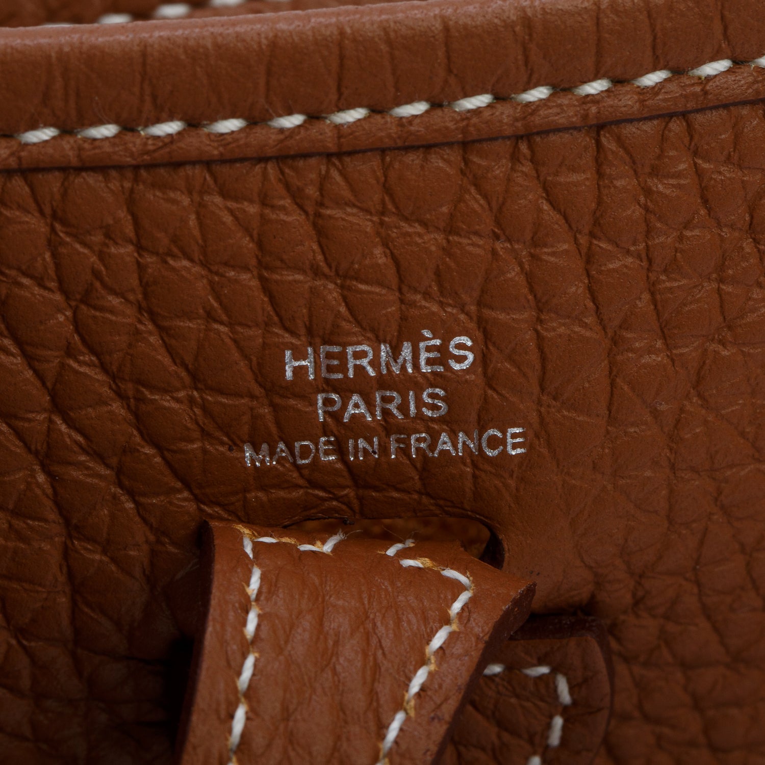 Hermes 2023 Gold Taurillon Clemence Amazone Evelyne TPM 16 w/ Box