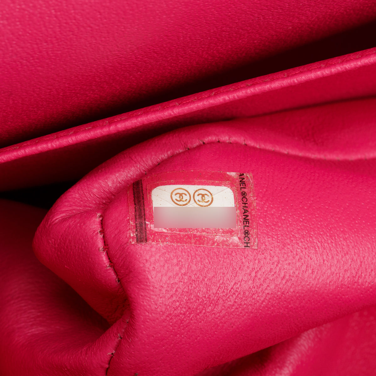 Chanel Pink Quilted Lambskin Leather Classic Jumbo Double Flap Bag w/ Box & Authenticity Card