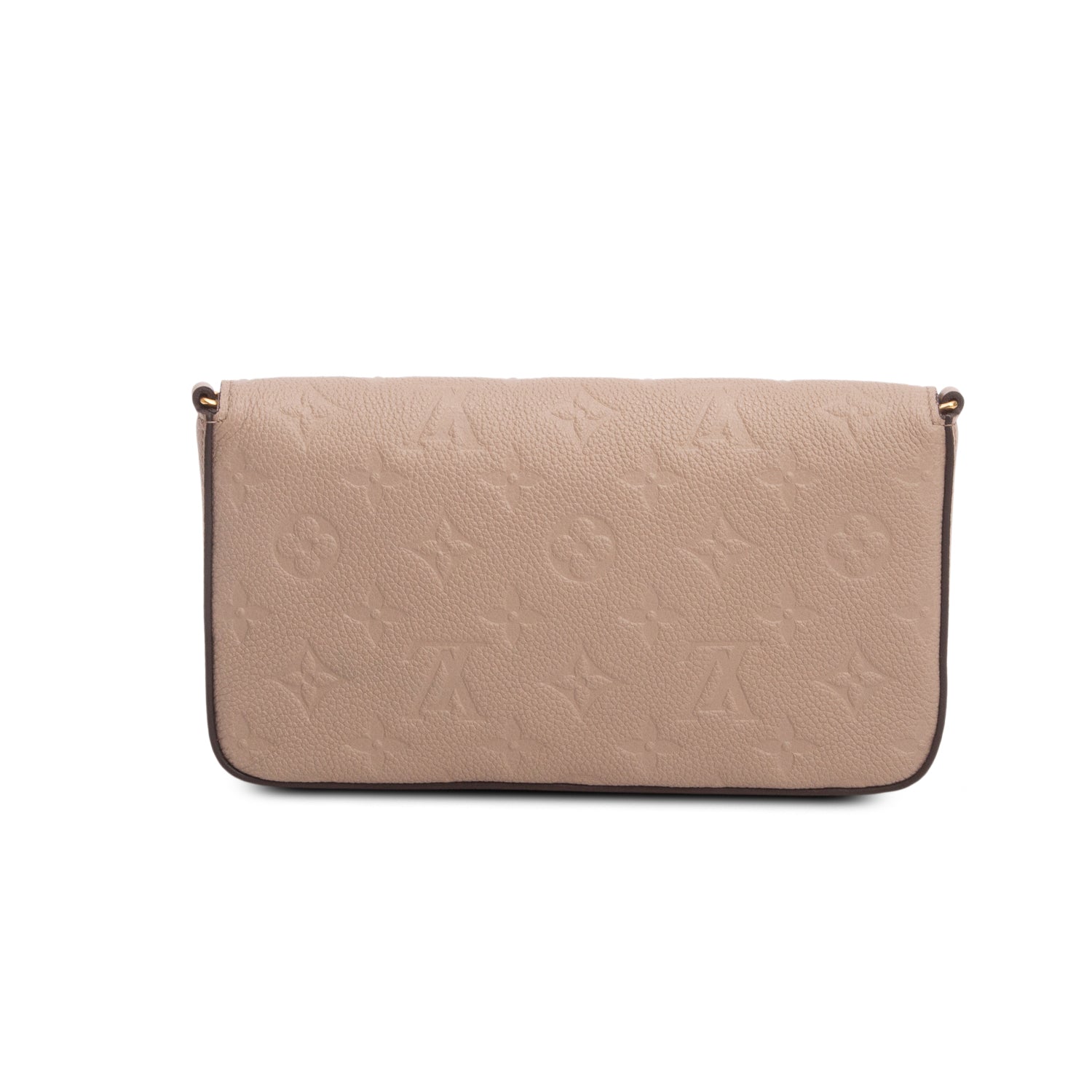 Louis Vuitton Turtledove Monogram Empreinte Leather Felicie Pochette