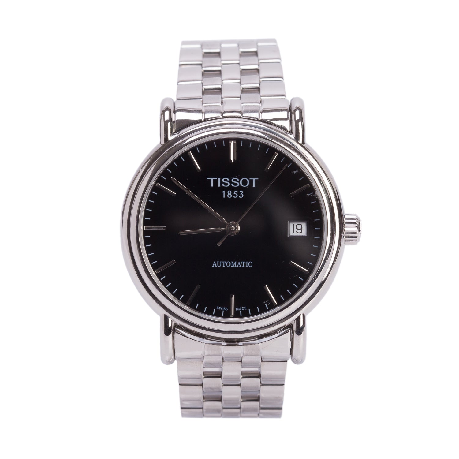 Tissot Stainless Steel PRX 35 MM Automatic Watch Black Dial