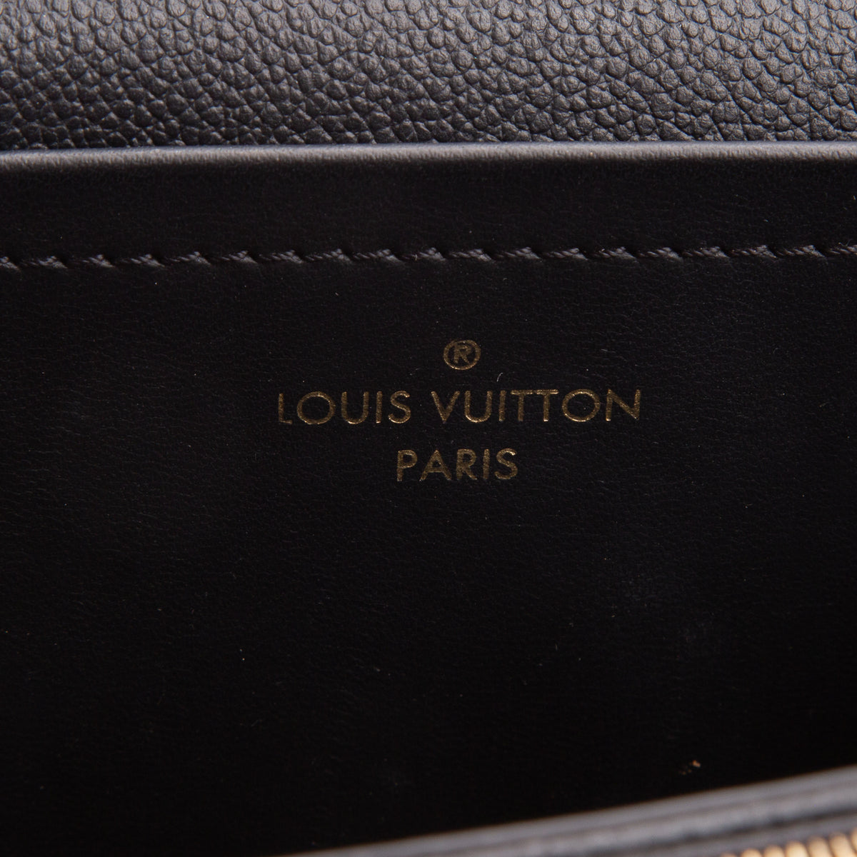 Louis Vuitton Black Empreinte Marceau