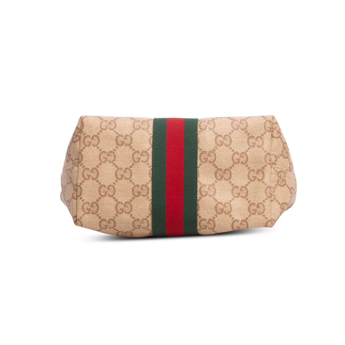 Gucci GG Supreme Monogram Web Small Pouch