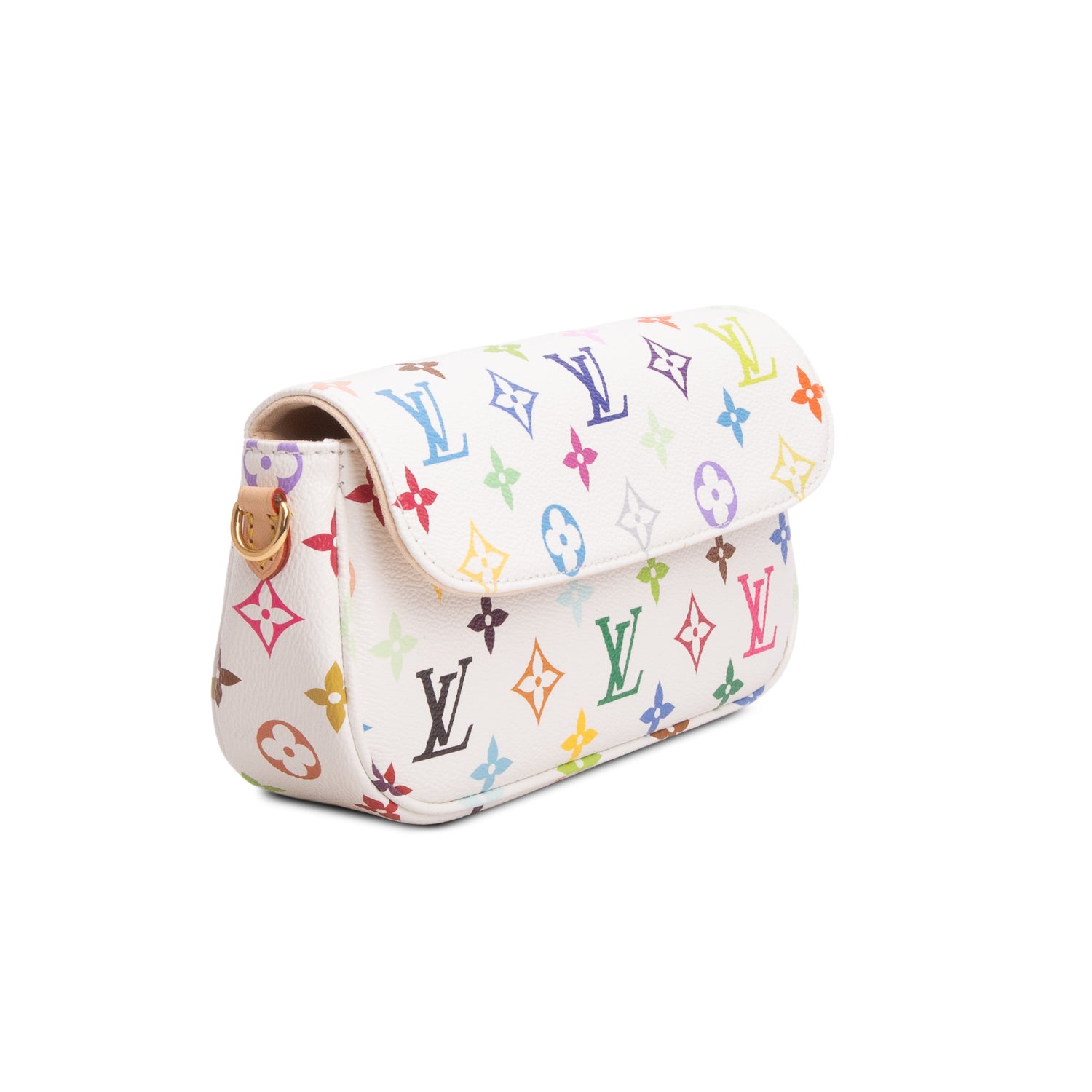 Louis Vuitton Monogram Multicolor LV x TM Ivy Wallet on Chain w/ Strap