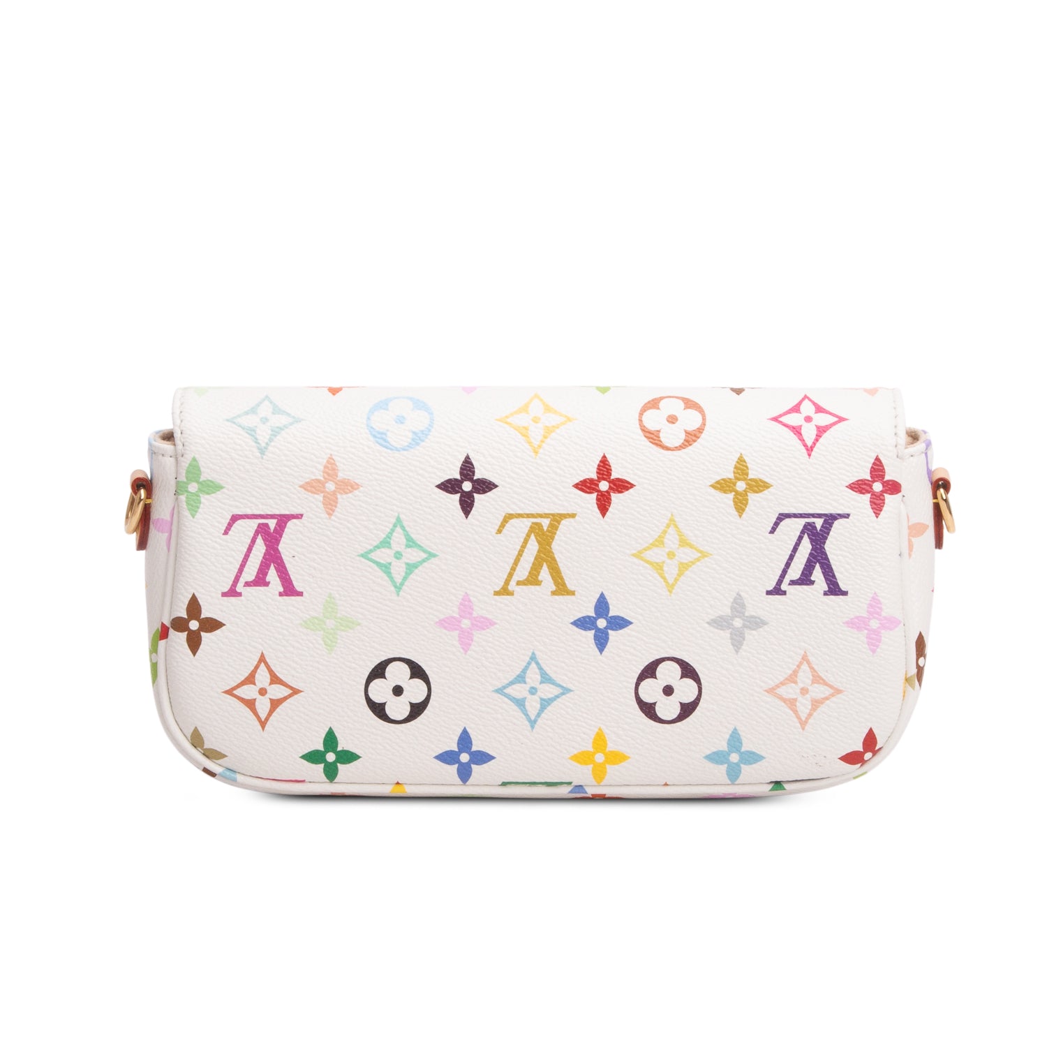 Louis Vuitton Monogram Multicolor LV x TM Ivy Wallet on Chain w/ Strap