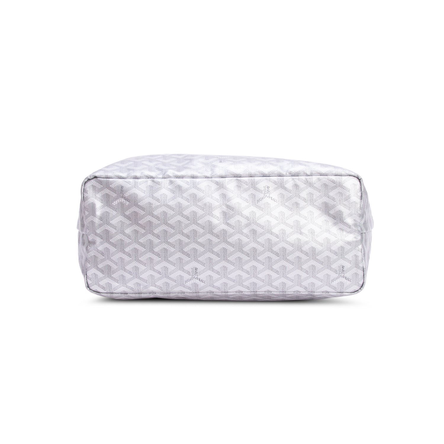 Goyard 2020 Silver Precious Metals Saint Louis PM Tote w/ Pouch