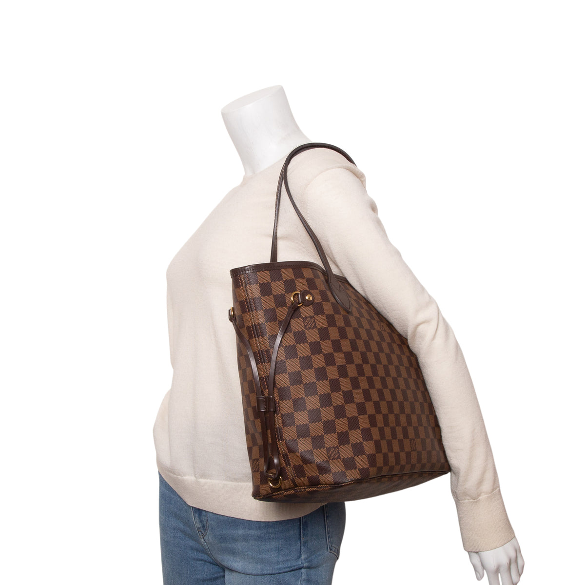Louis Vuitton Damier Ebene Neverfull MM