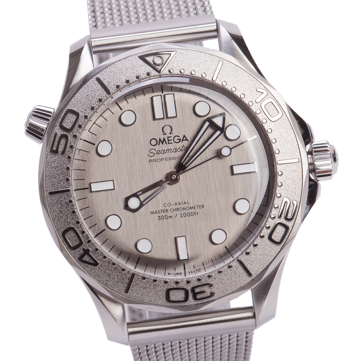 Omega 2026 Stainless Steel Seamaster Diver 300m Co-Axial Master Chronometer 42 MM Automatic Watch Grey Dial w/ Box & Papers