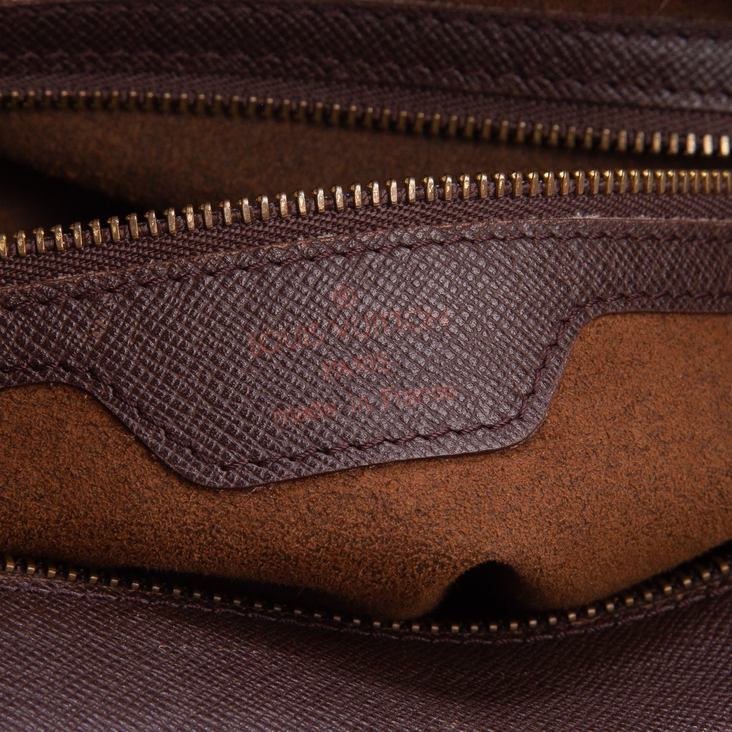 Louis Vuitton Vintage Damier Ebene Sac Plat PM