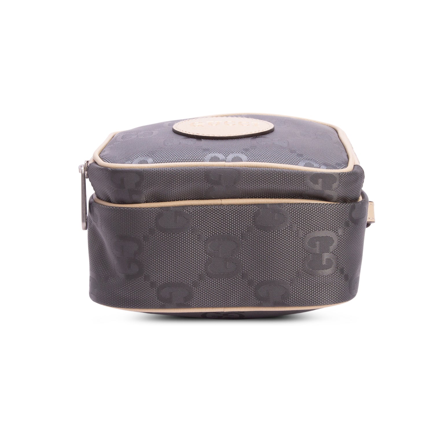 Gucci Grey Econyl Nylon Monogram Off The Grid Shoulder Bag w/ Box