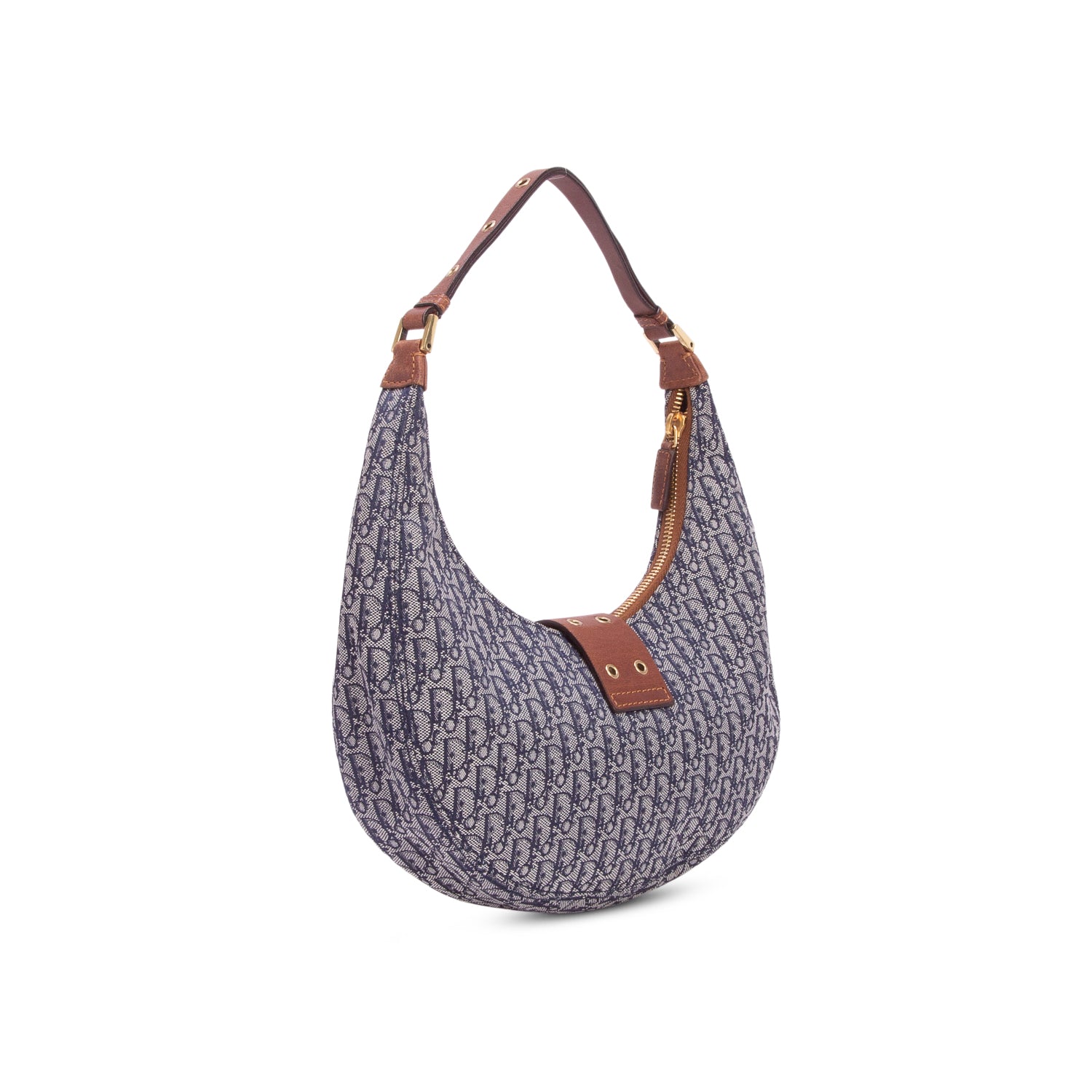 Christian Dior Navy Monogram Street Chic Hobo
