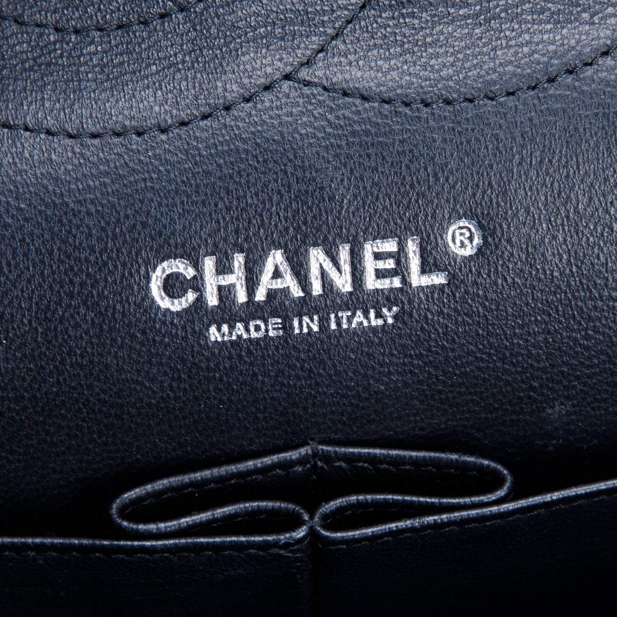 Chanel Black Quilted Patent Leather Classic Jumbo Double Flap Bag