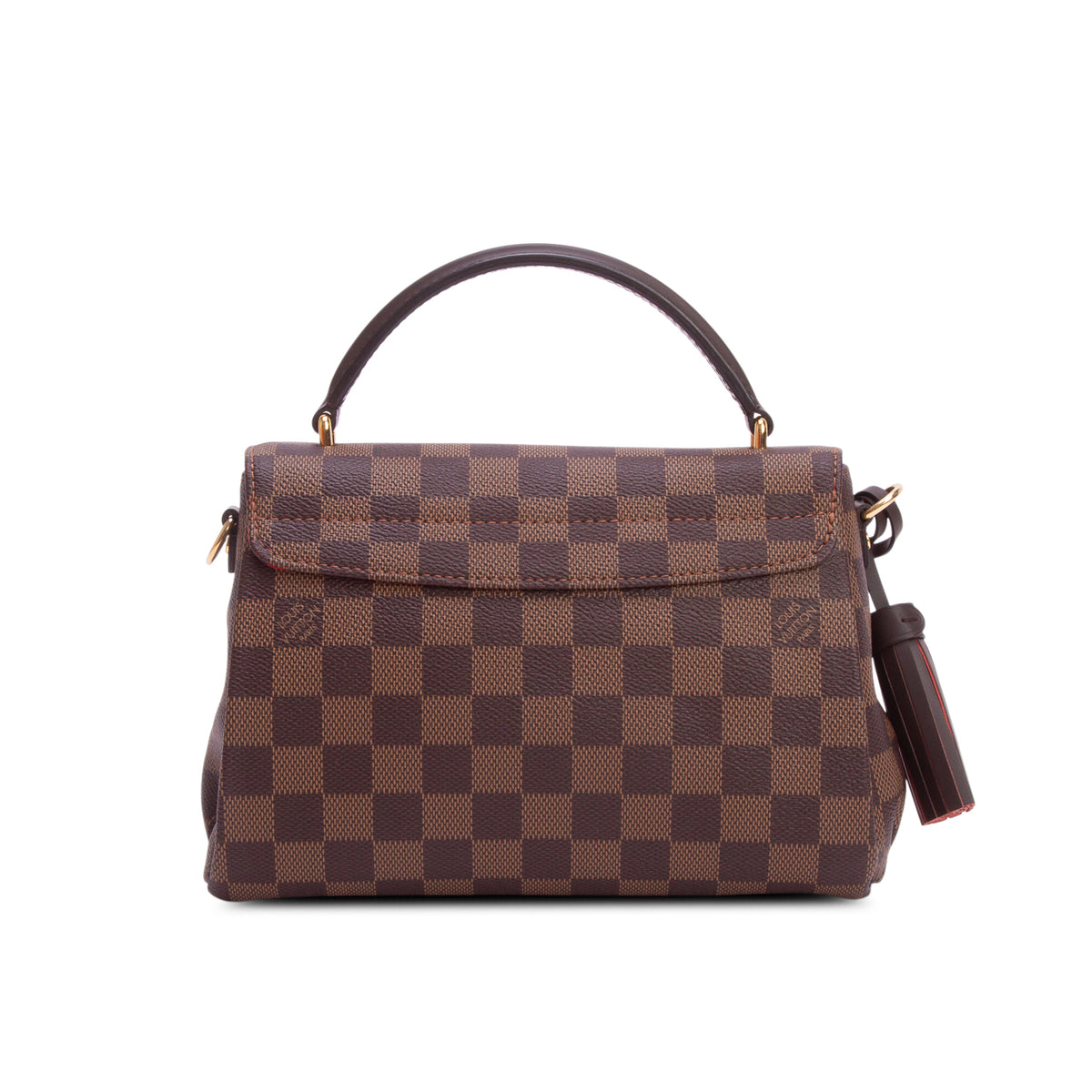 Louis Vuitton Damier Ebene Croisette w/ Box, Strap & Receipt