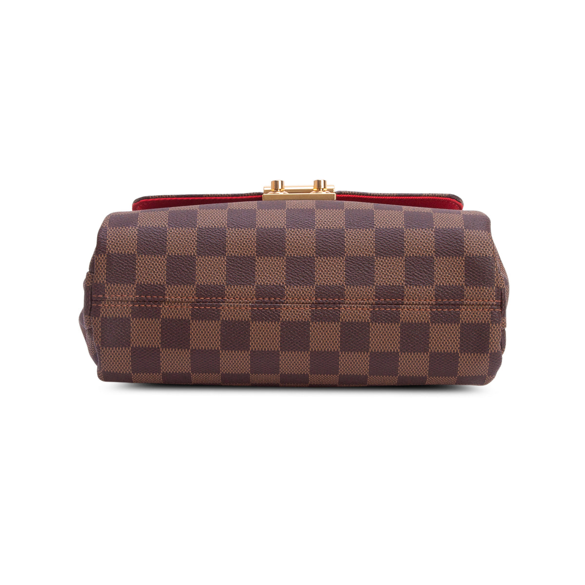 Louis Vuitton Damier Ebene Croisette w/ Box, Strap & Receipt