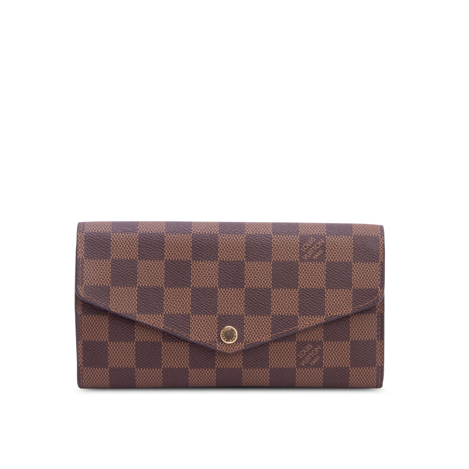 Louis Vuitton Damier Ebene Sarah Wallet
