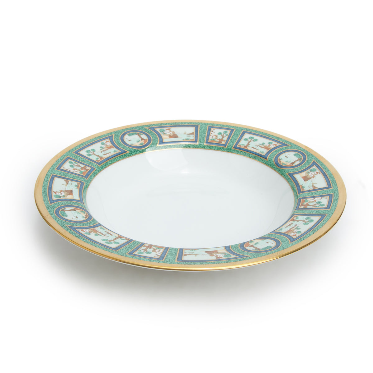 Christian Dior Multicolor Beau Rivage Porcelain 5 Piece Place Setting w/ Box