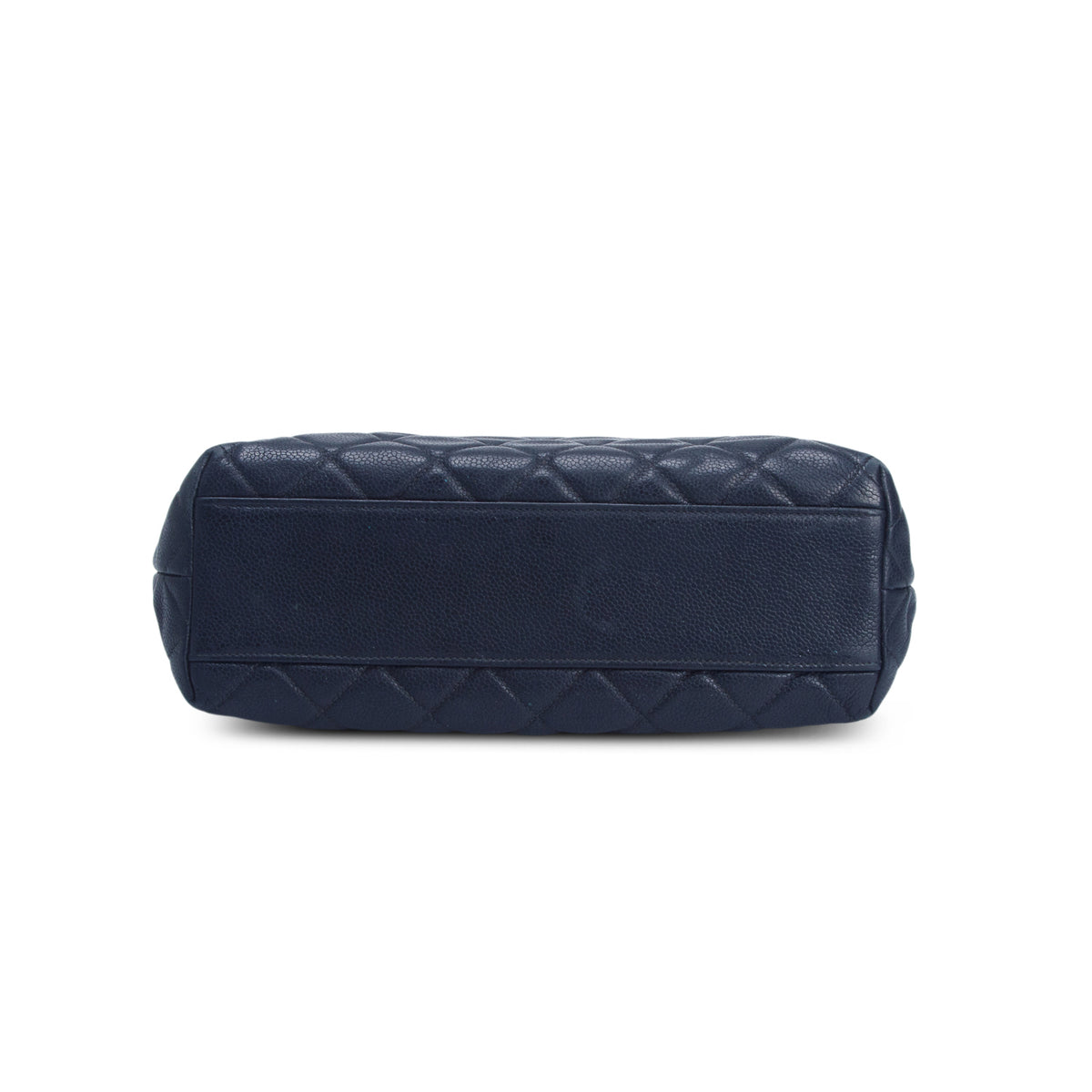 Chanel Black Caviar Quilted Shopping Tote