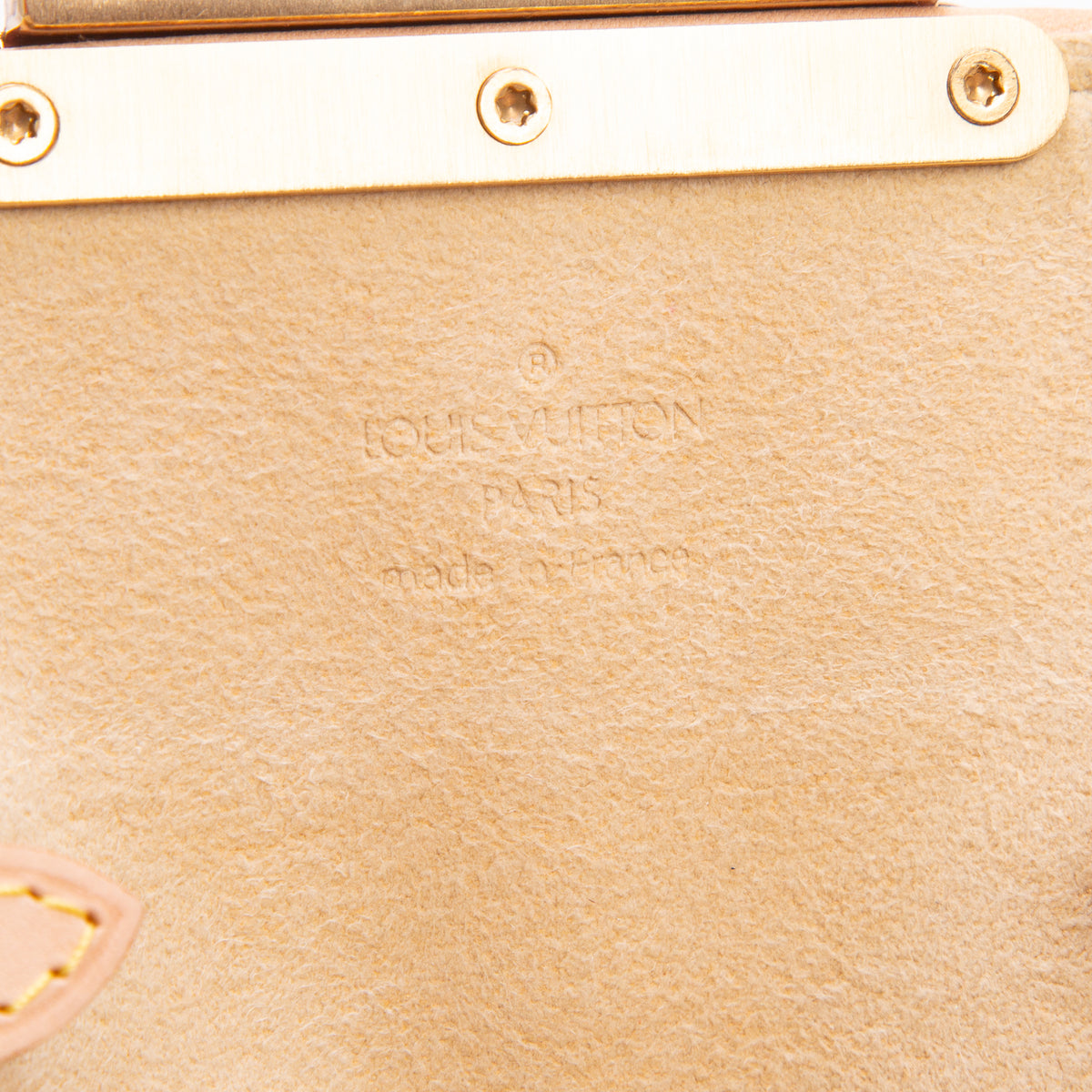 Louis Vuitton Monogram Beverly Clutch w/ Box