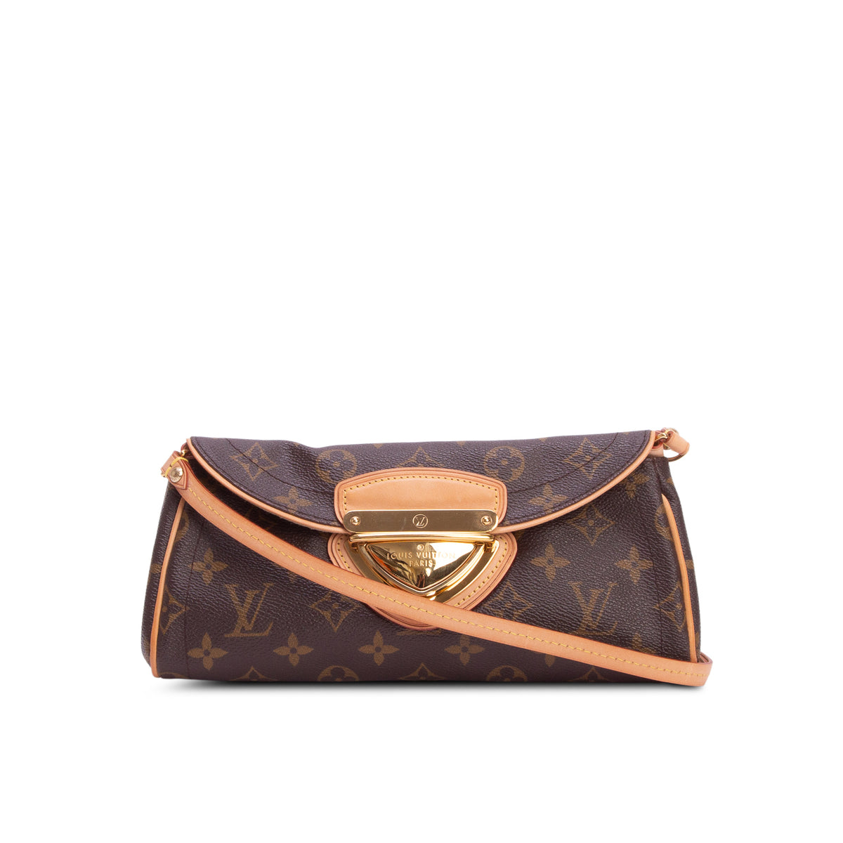 Louis Vuitton Monogram Beverly Clutch w/ Box
