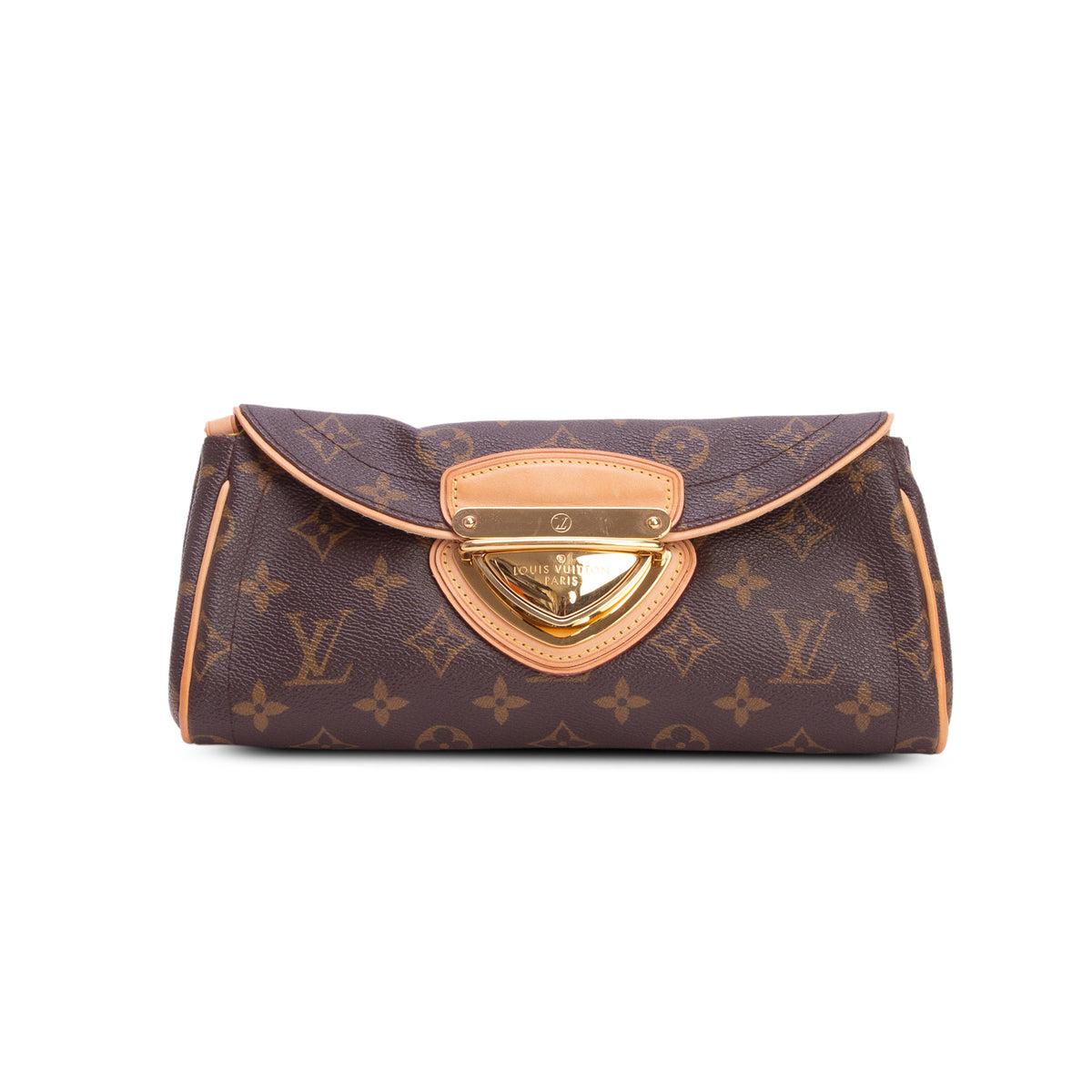 Louis Vuitton Monogram Beverly Clutch w/ Box
