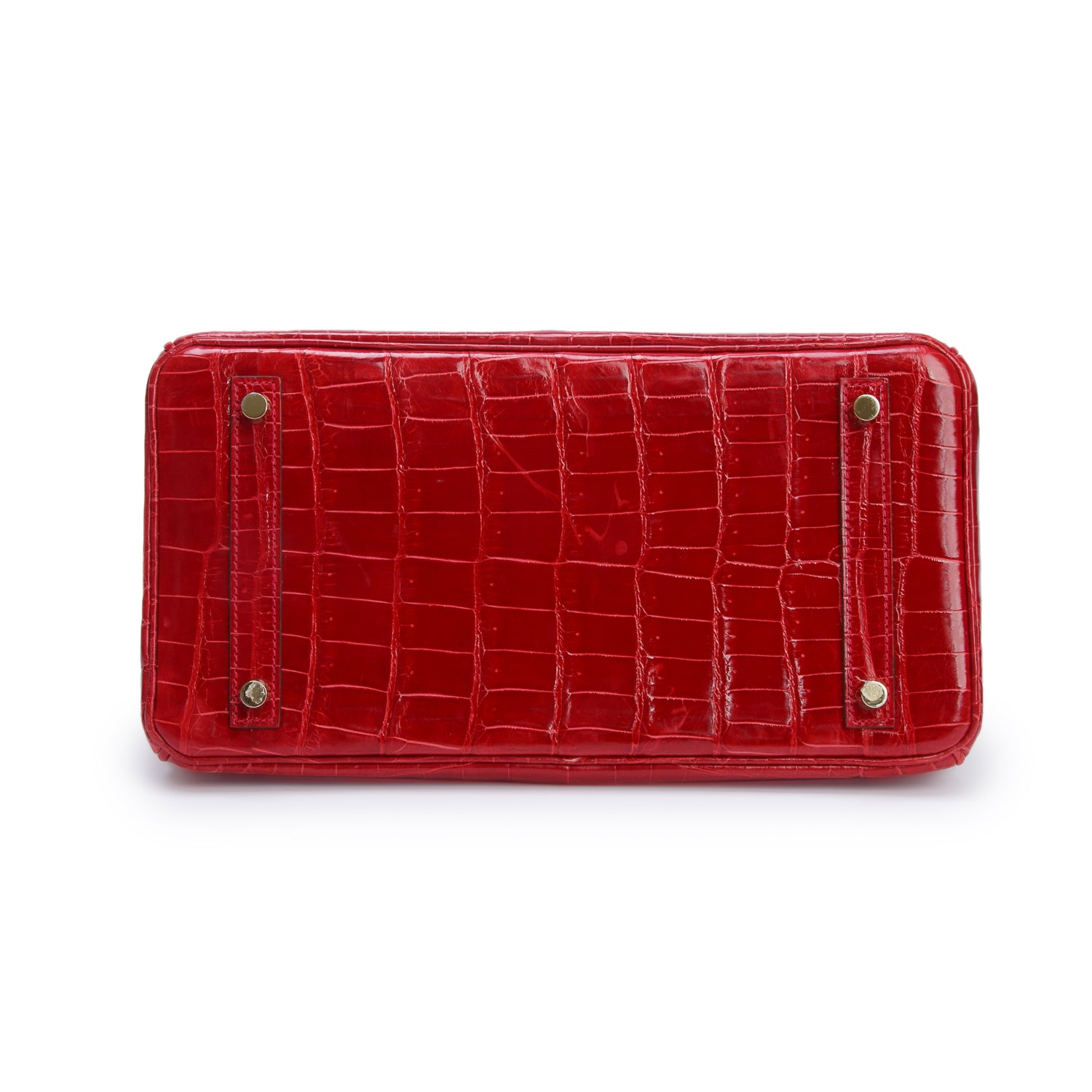 Hermes Braise Shiny Niloticus Crocodile Birkin 30