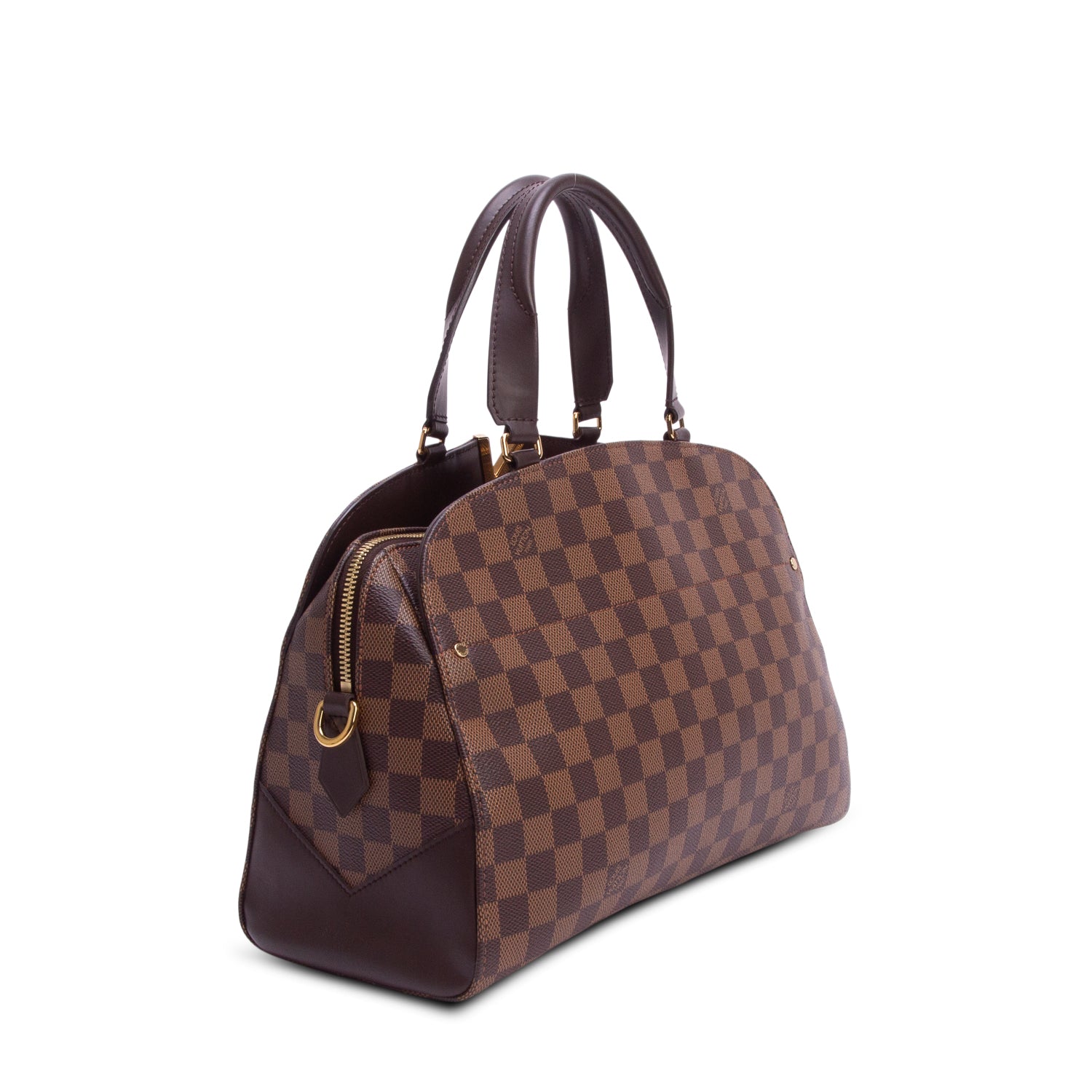 Louis Vuitton Damier Ebene Kensington Bowling Bag w/ Strap