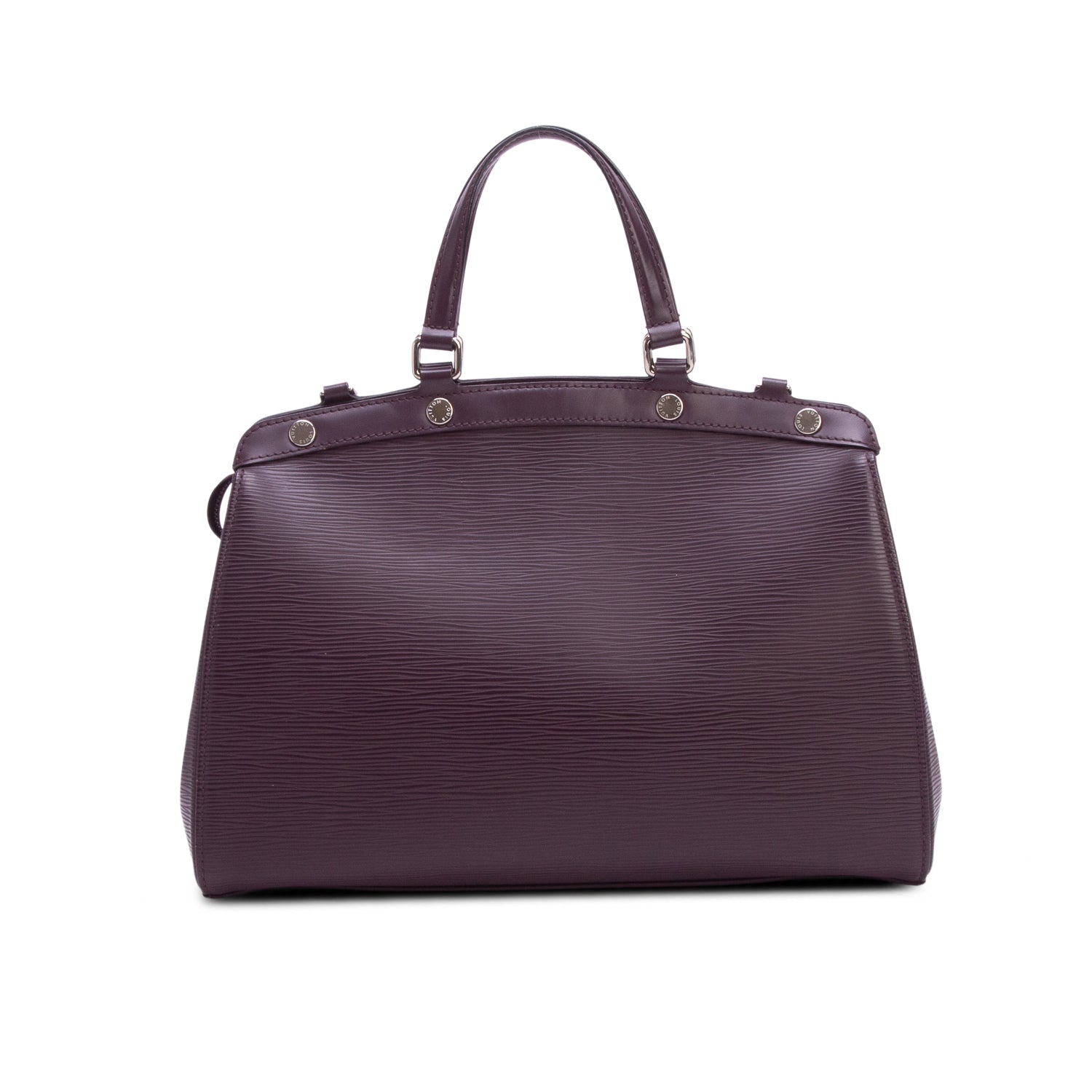 Louis Vuitton Purple Epi Leather Brea MM w/ Strap & Receipt