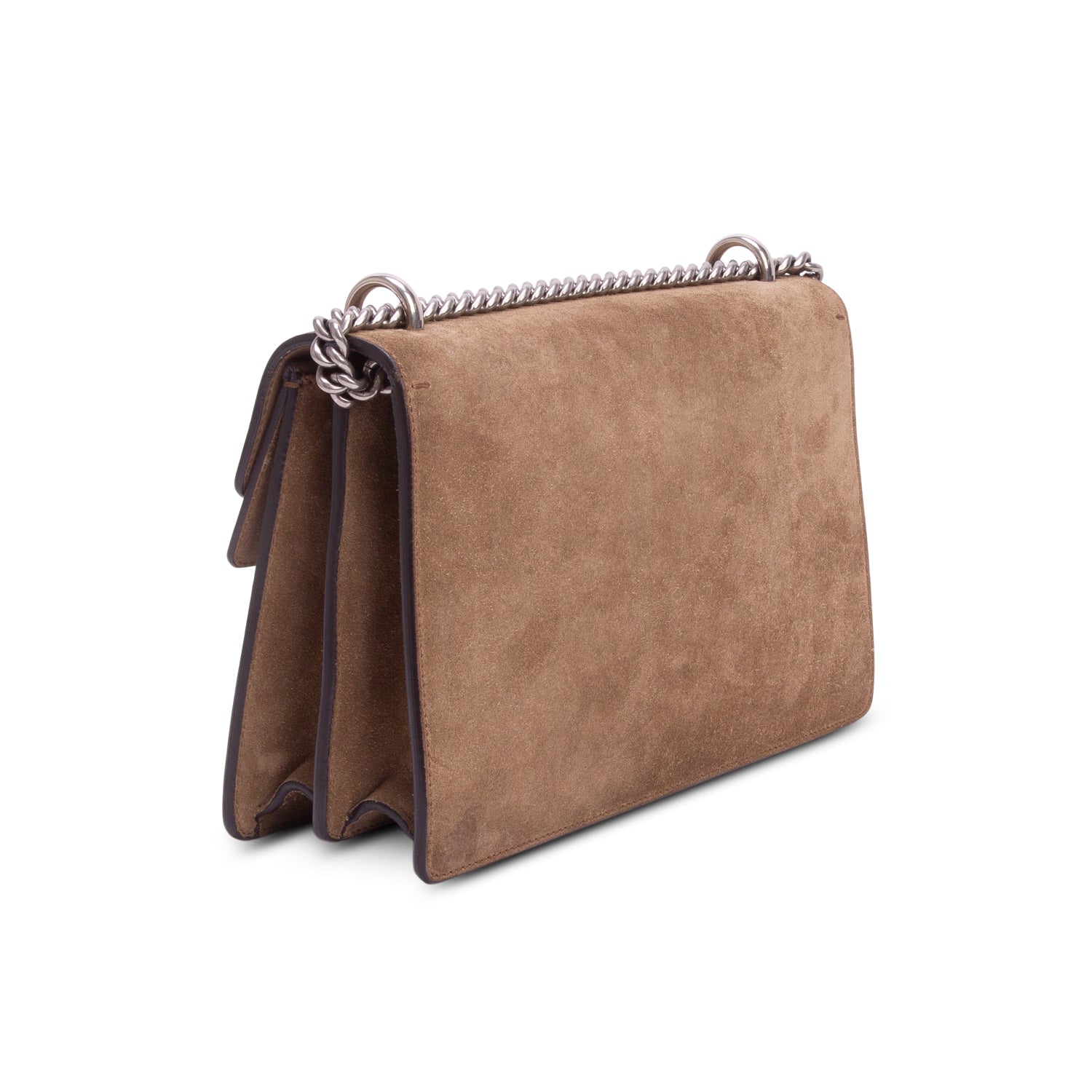Gucci Brown Suede Small Dionysus Shoulder Bag