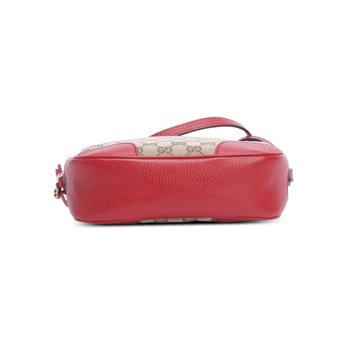 Gucci Red Monogram Mini Bree Camera Bag