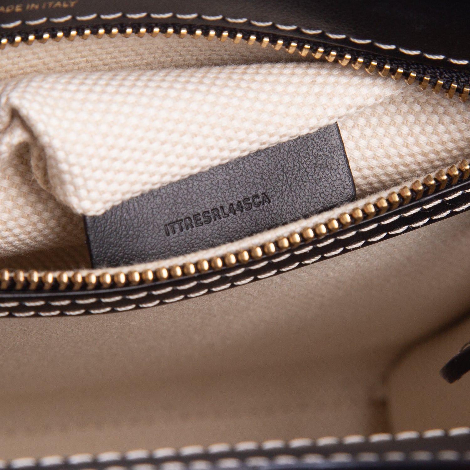 Burberry White Canvas Smooth Calfskin Two Tone Mini Pocket Bag w/ Strap