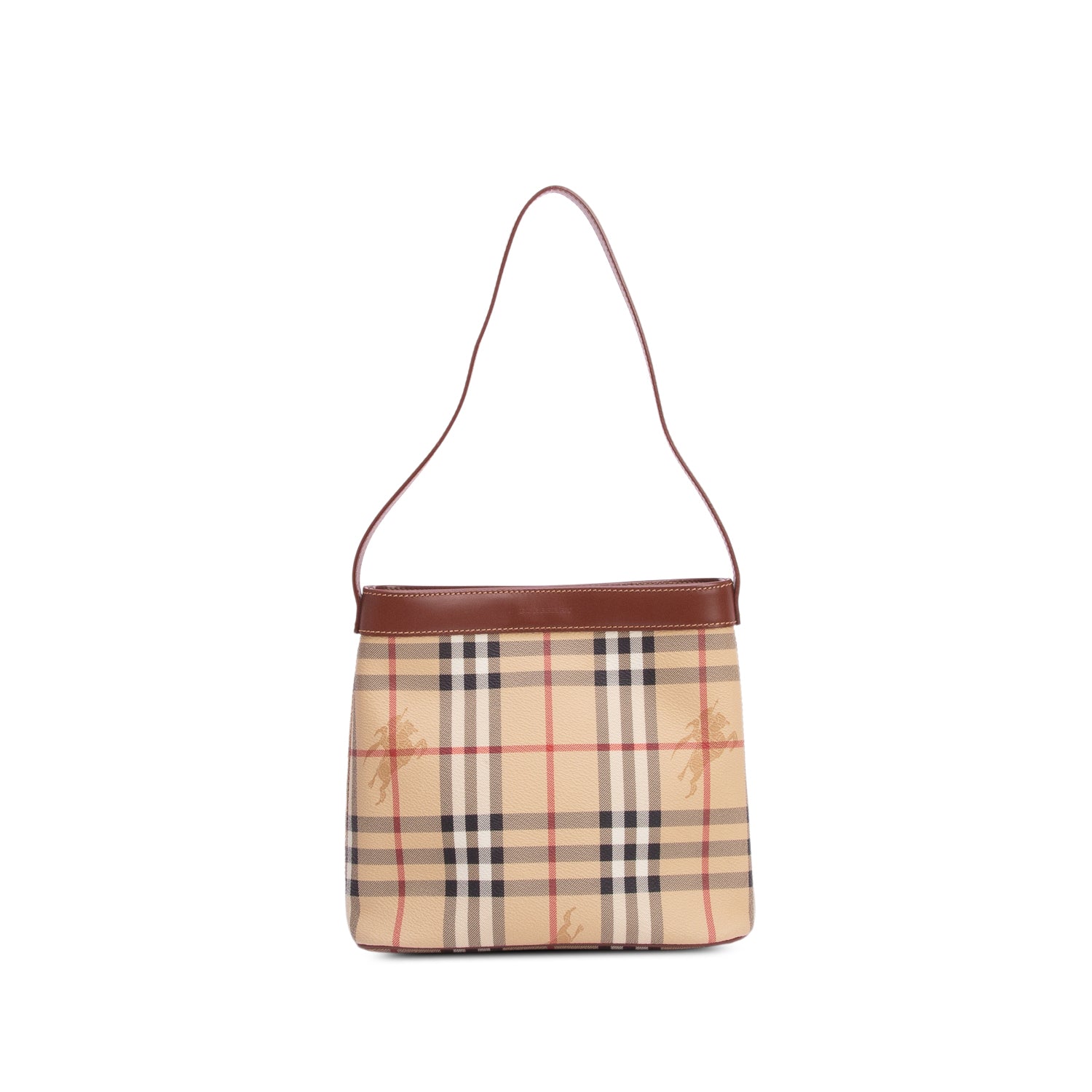 Burberry Haymarket Check Shoulder Bag