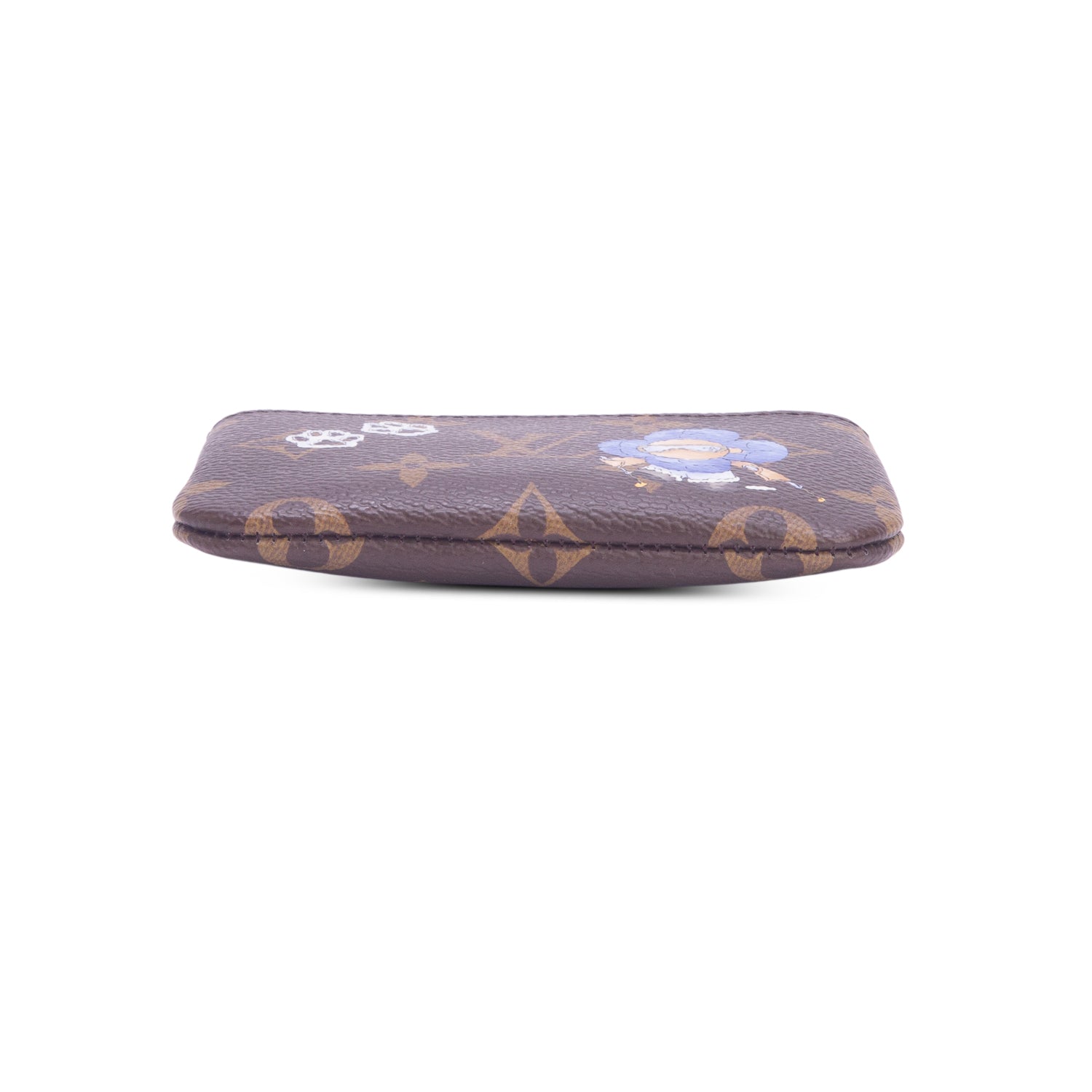 Louis Vuitton 2025 Monogram Christmas Animation Vivienne Paw Print Key Pouch
