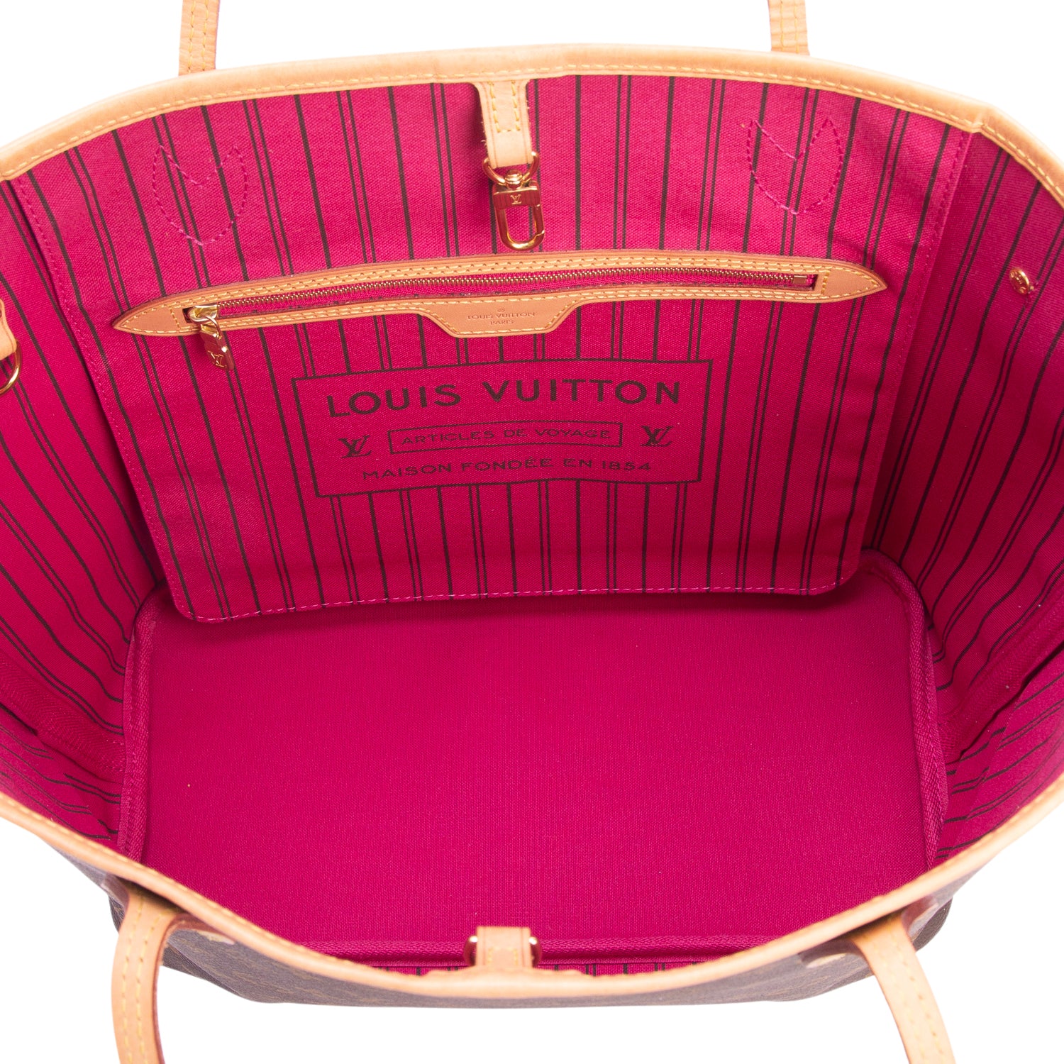 Louis Vuitton Monogram Neverfull MM w/ Box & Pouch