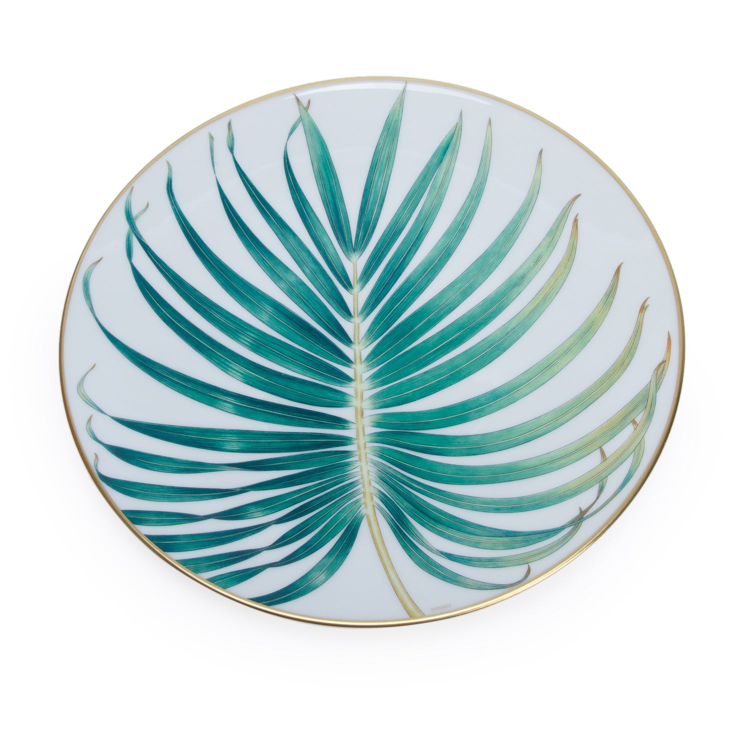 Hermes Passifolia Porcelaine Dinner Plate N2 w/ Box
