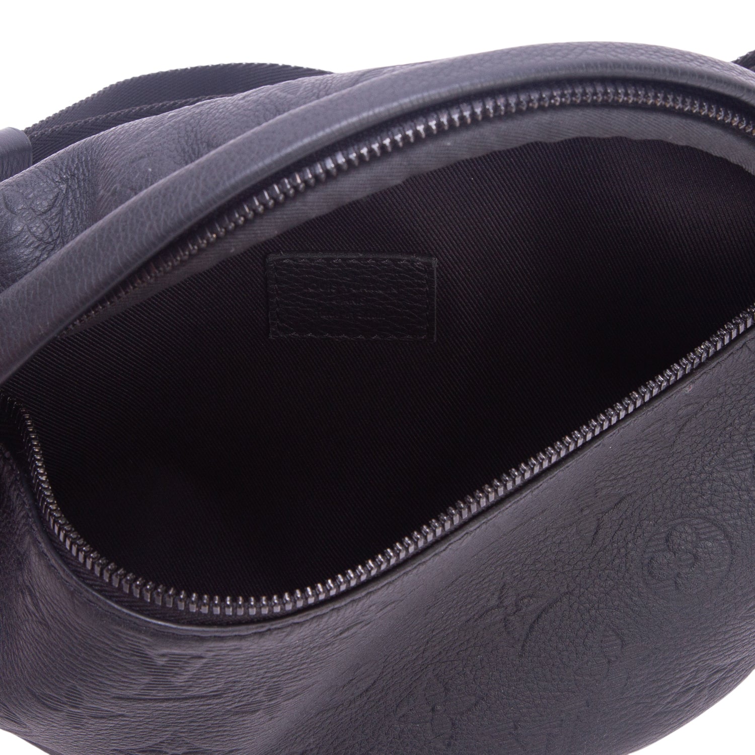 Louis Vuitton Black Calfskin Monogram Shadow Discovery Bumbag PM w/ Box