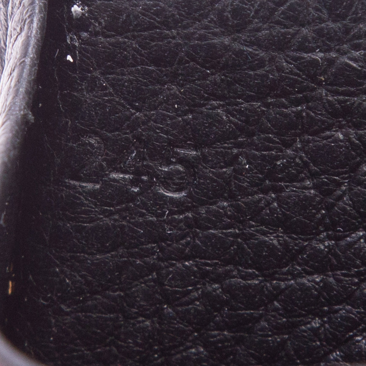 Prada Black Vitello Grain Leather Card Holder w/ Box & Authenticity Card