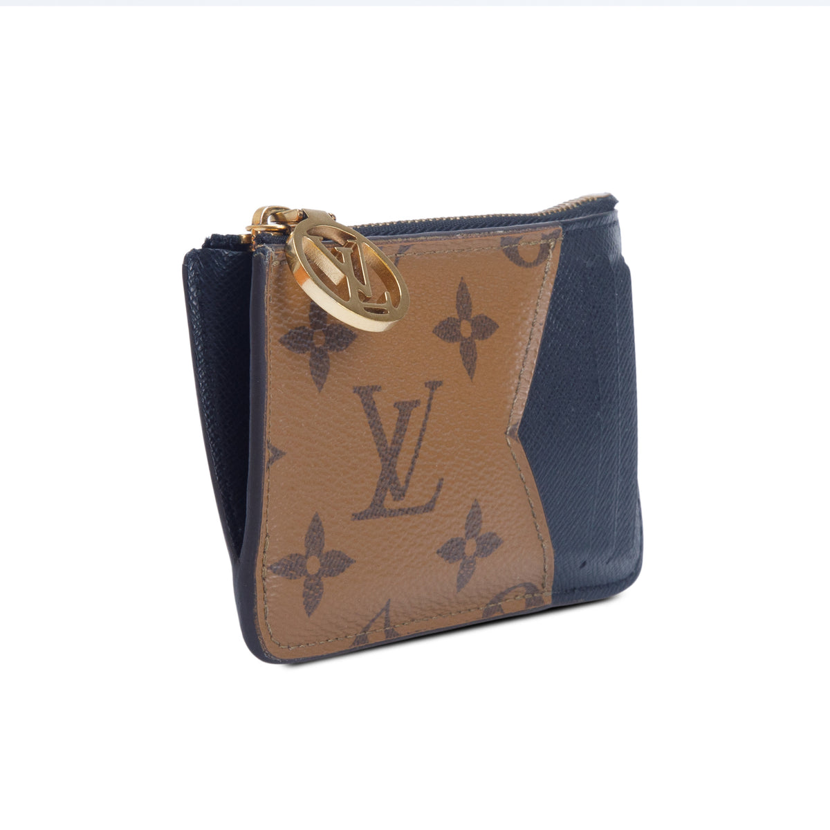 Louis Vuitton 2023 Monogram Reverse Romy Card Holder w/ Box & Receipt