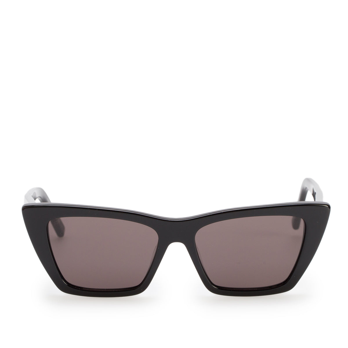 Saint Laurent SL 276 Black Acetate Mica Cat Eye Sunglasses w/ Case