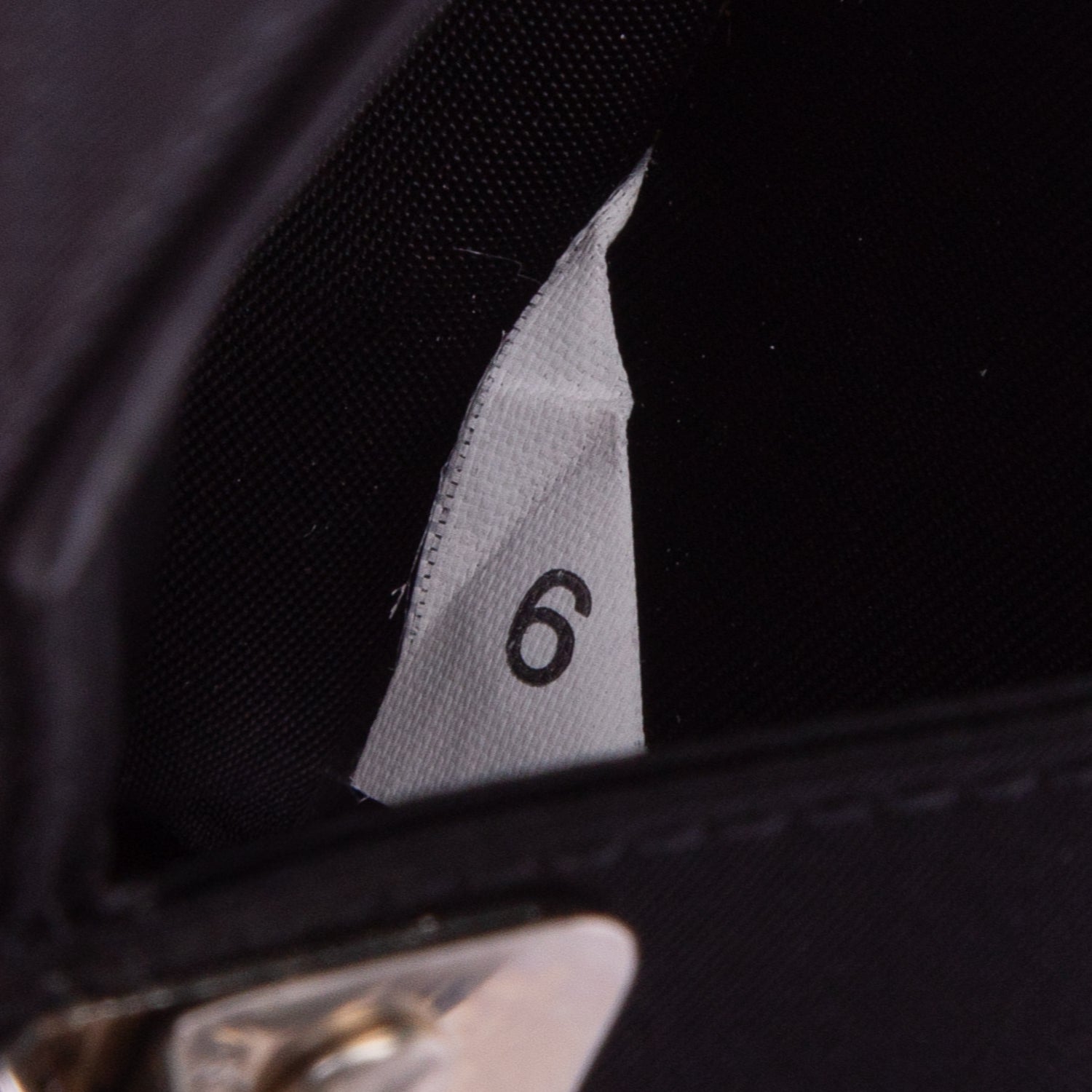 Prada Black Tessuto Nylon 6 Key Holder w/ Box
