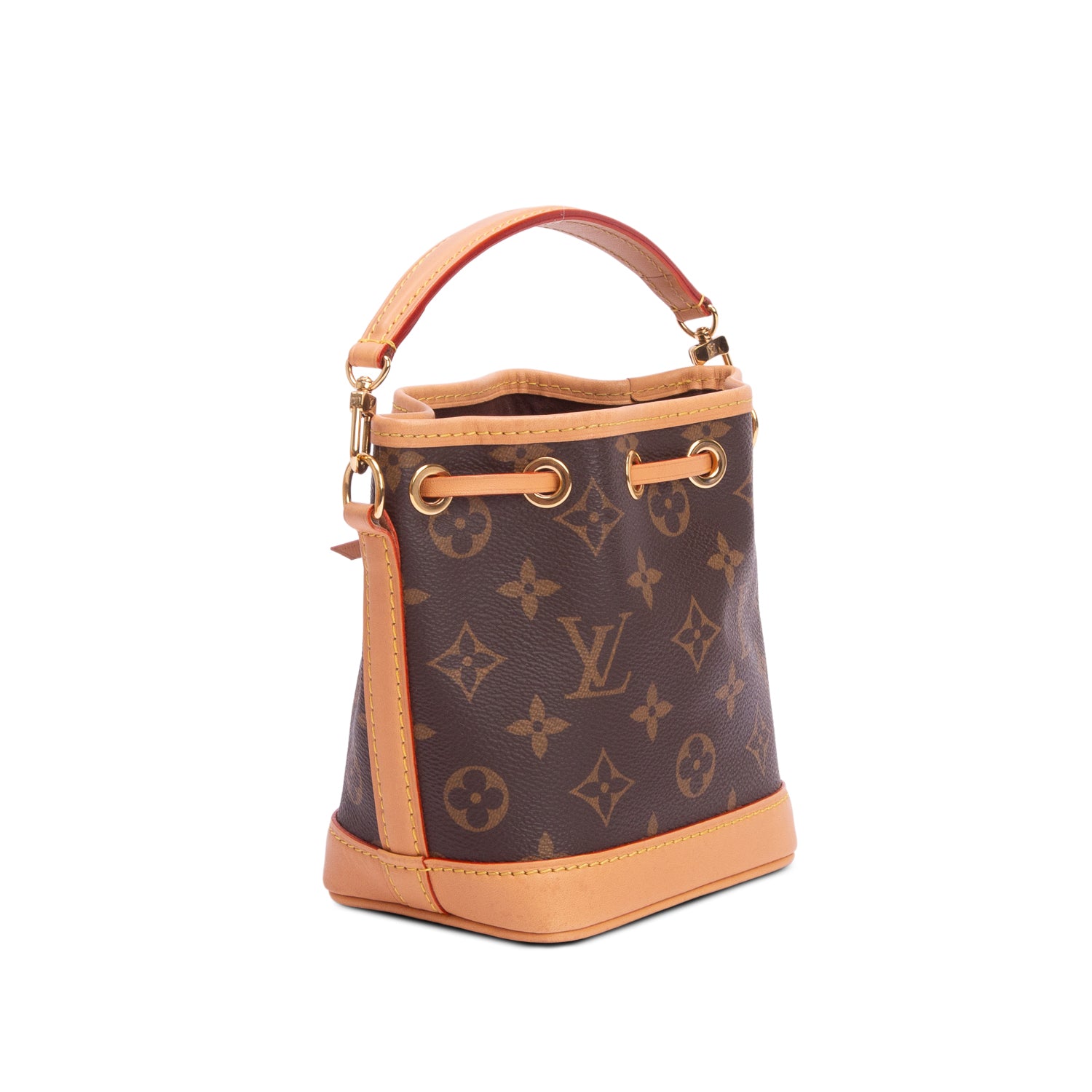 Louis Vuitton 2024 Monogram Nano Noe w/ Box, Receipt & Strap