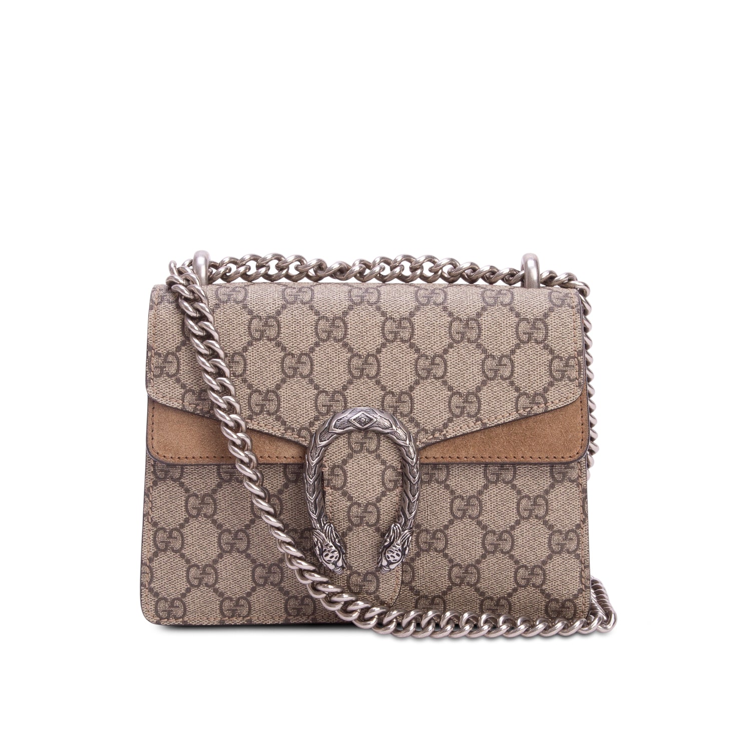 Gucci GG Supreme Dionysus Mini Shoulder Bag w/ Box