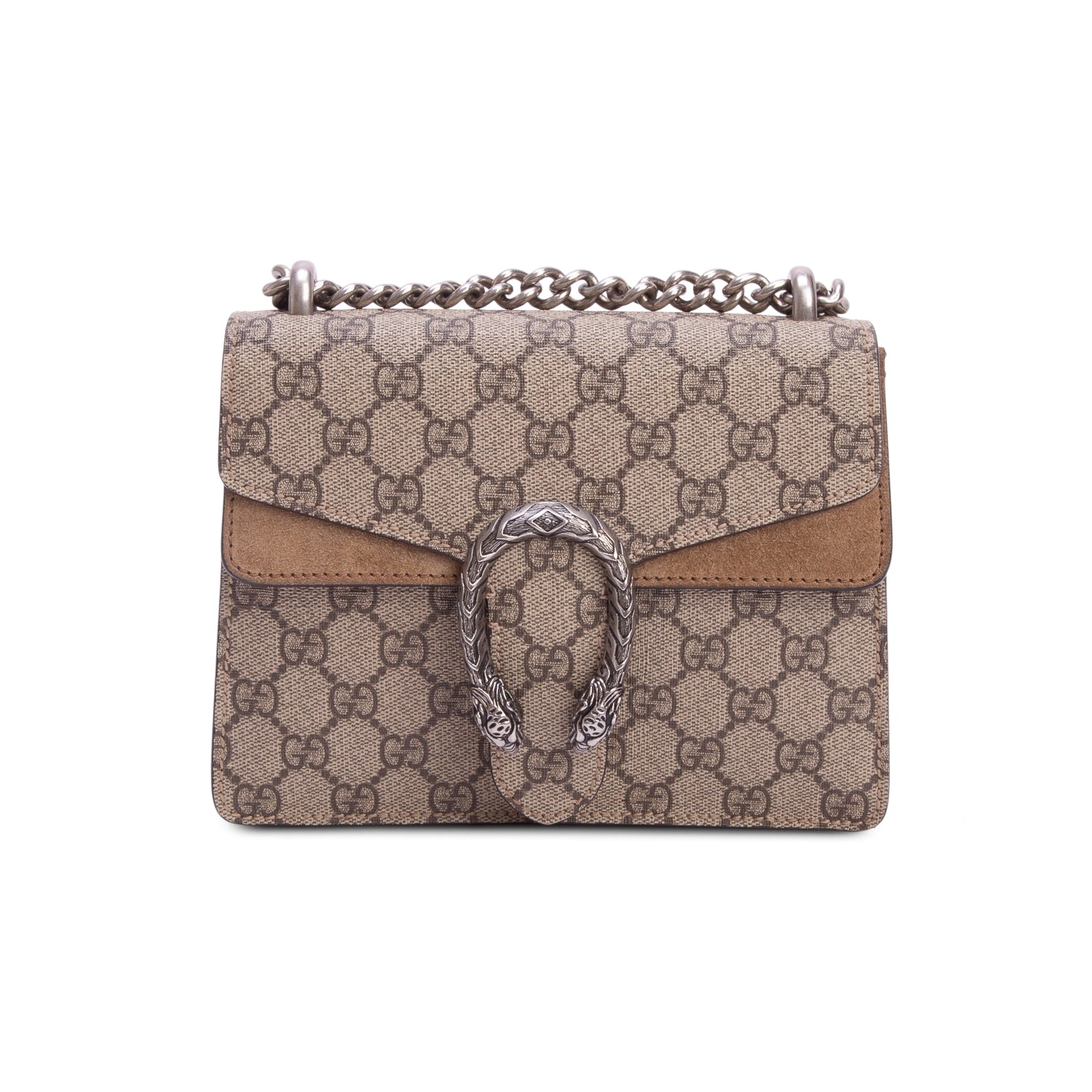 Gucci GG Supreme Dionysus Mini Shoulder Bag w/ Box