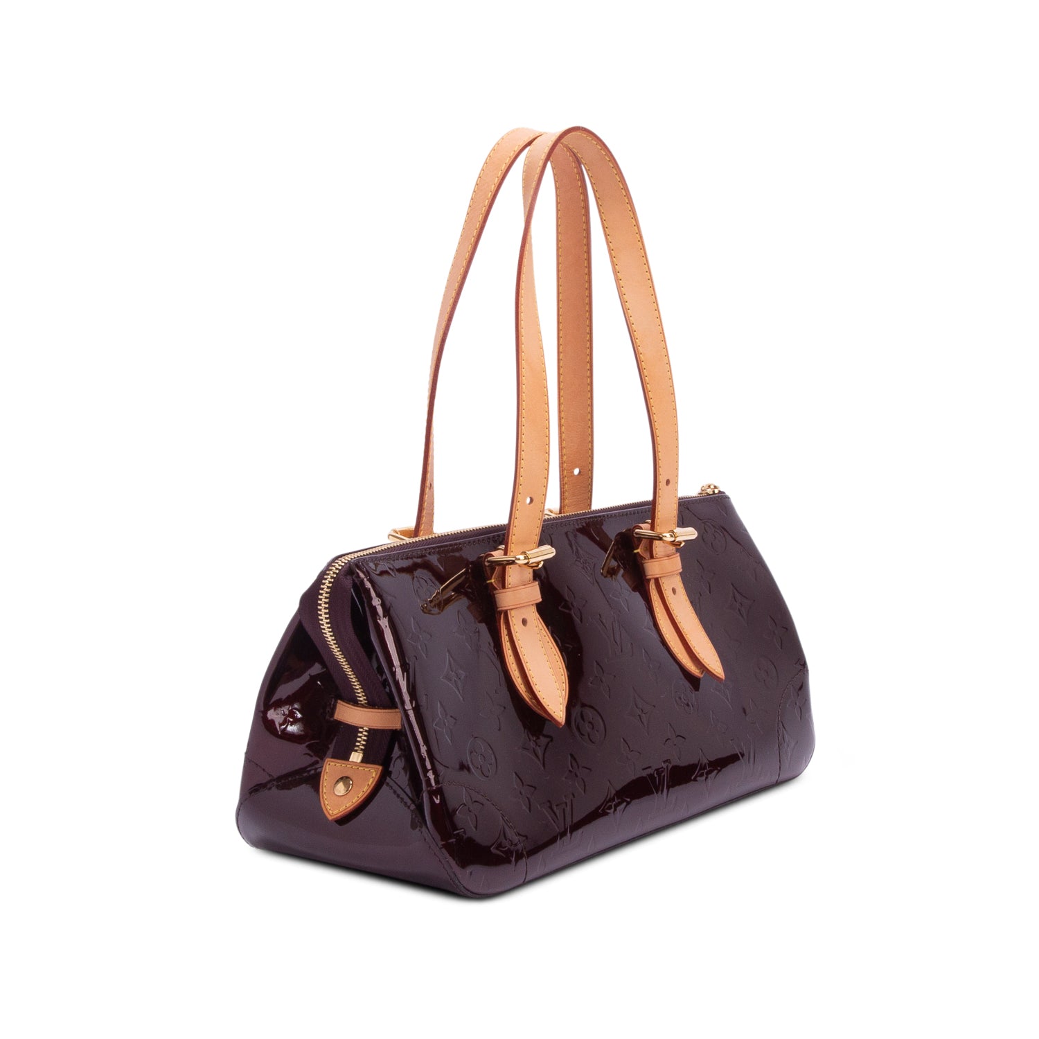 Louis Vuitton Amarante Monogram Vernis Rosewood Avenue Bag